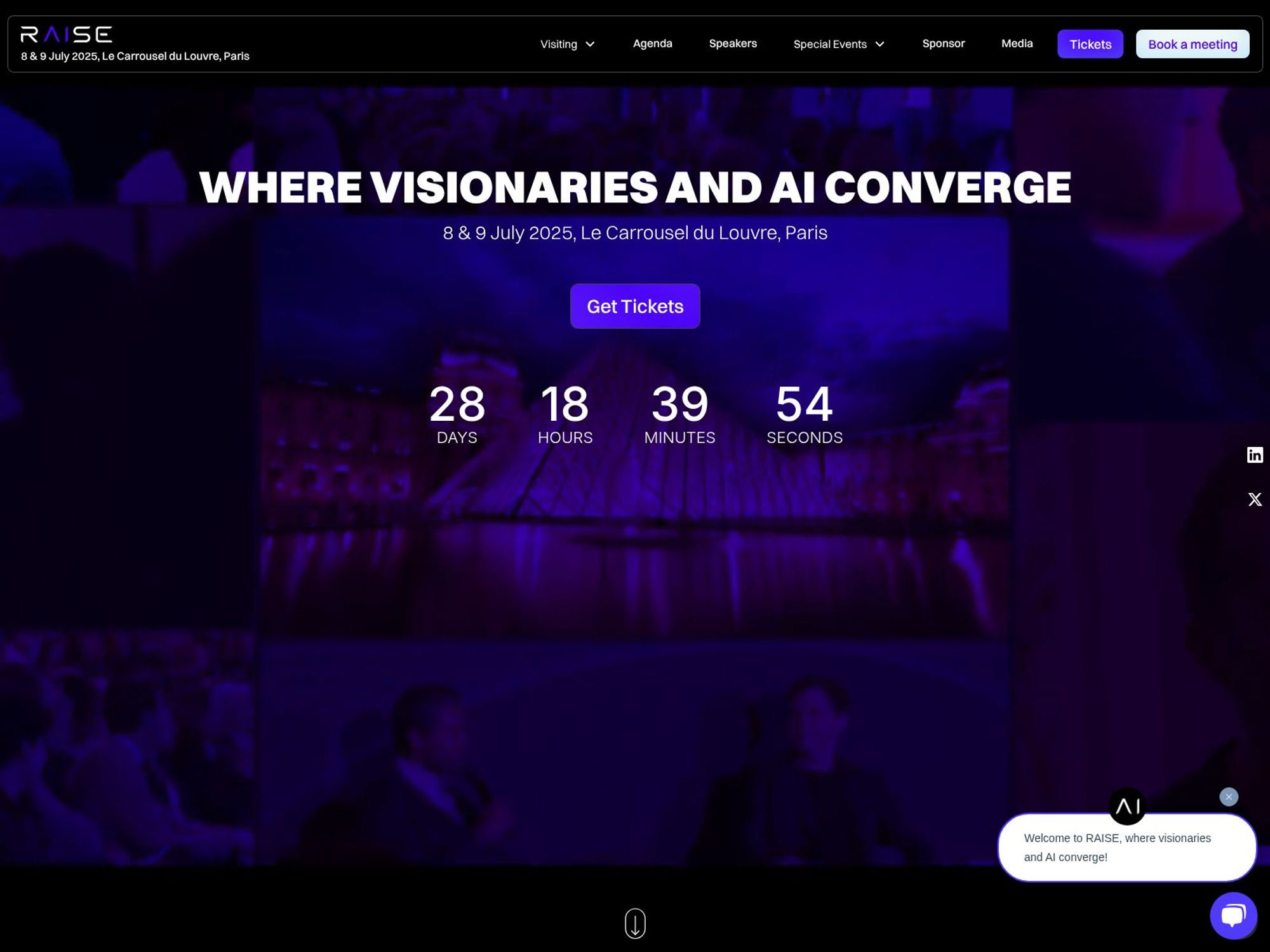 RAISE Summit 2026 website