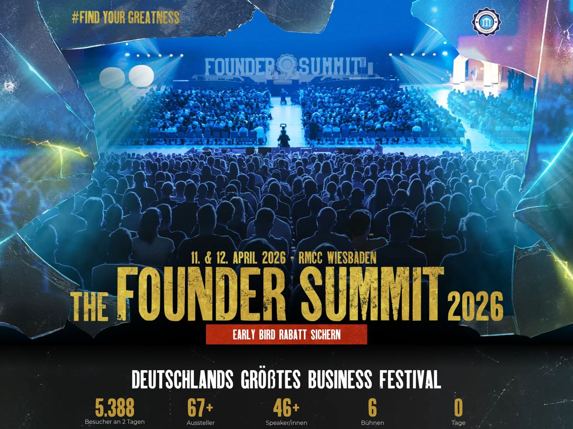 The Founder Summit 2026 website