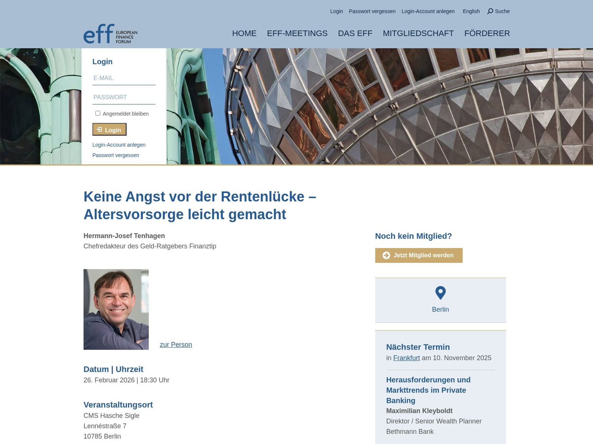 Keine Angst vor der Rentenlücke – Altersvorsorge leicht gemacht website