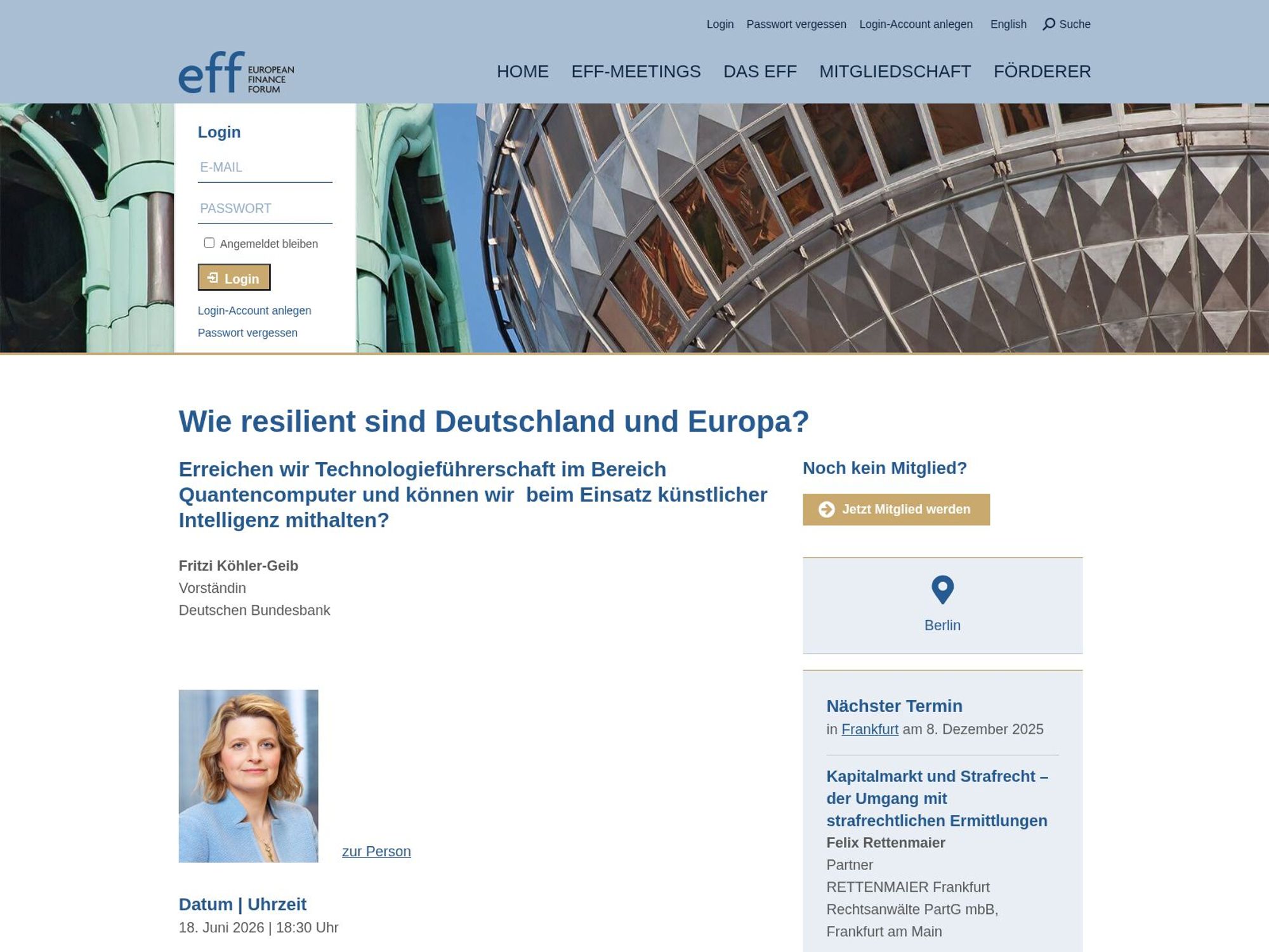 Wie resilient sind Deutschland und Europa? website