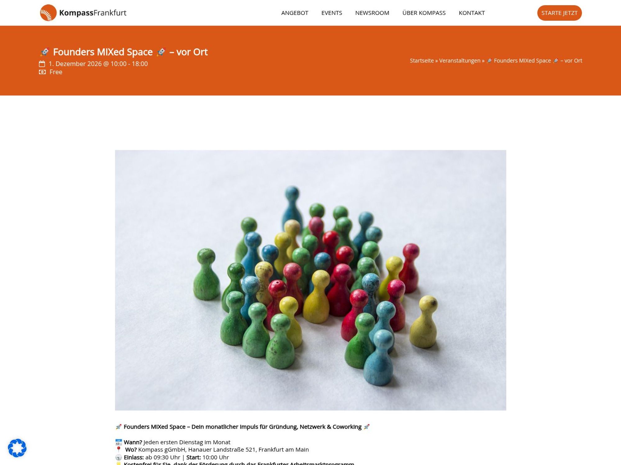 Founders MIXed Space website