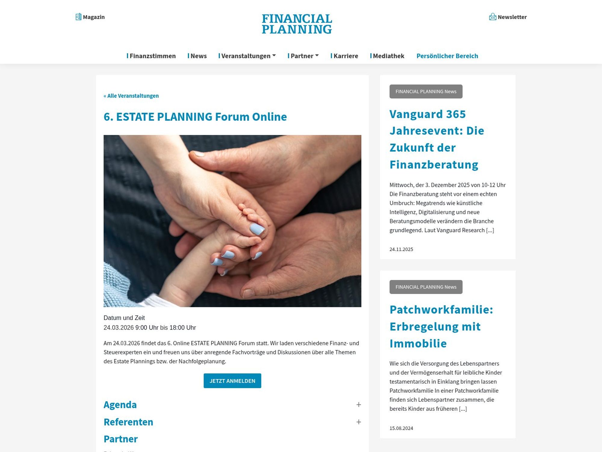 6. ESTATE PLANNING Forum Online website