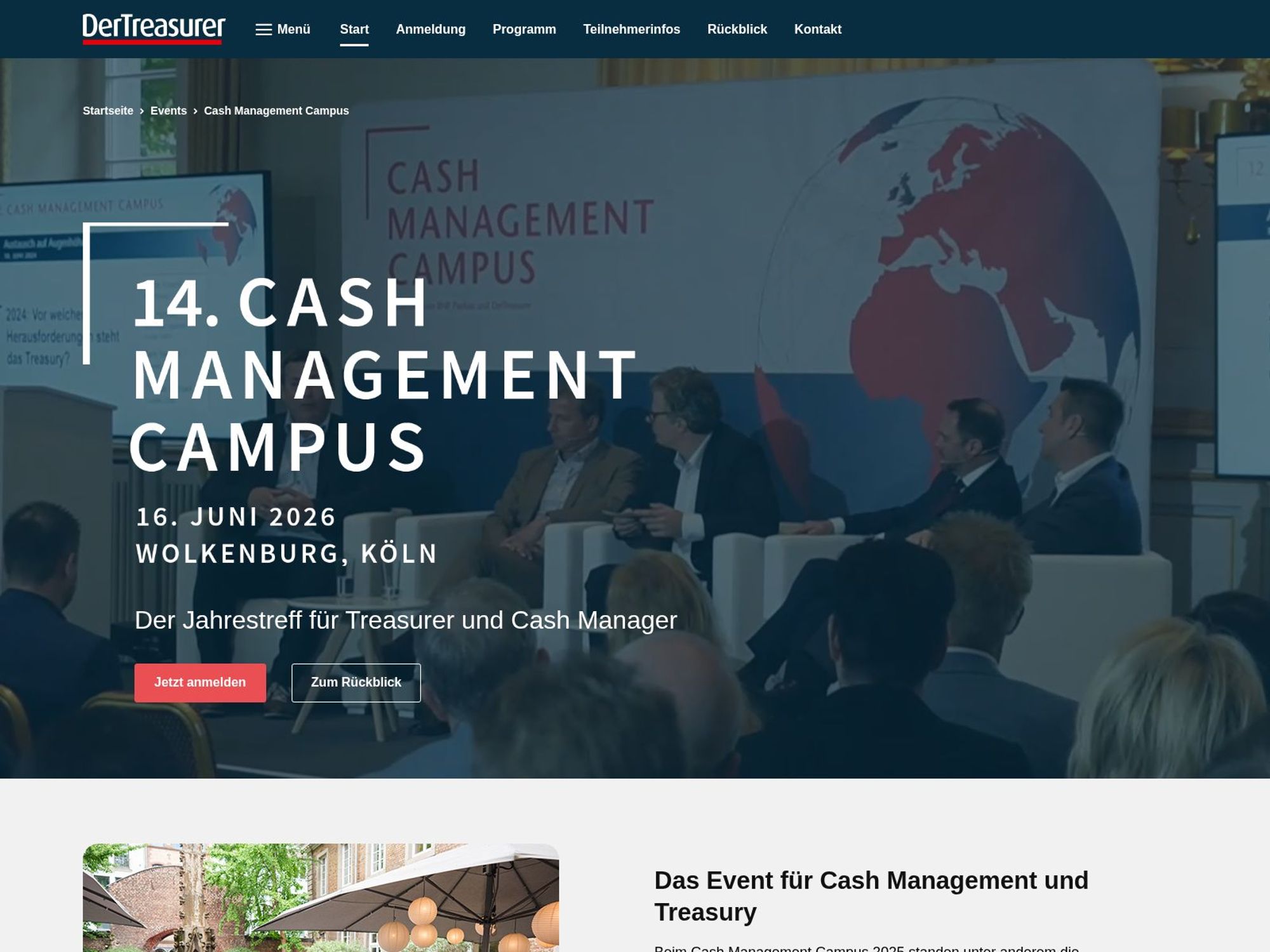 14. Cash Management Campus website