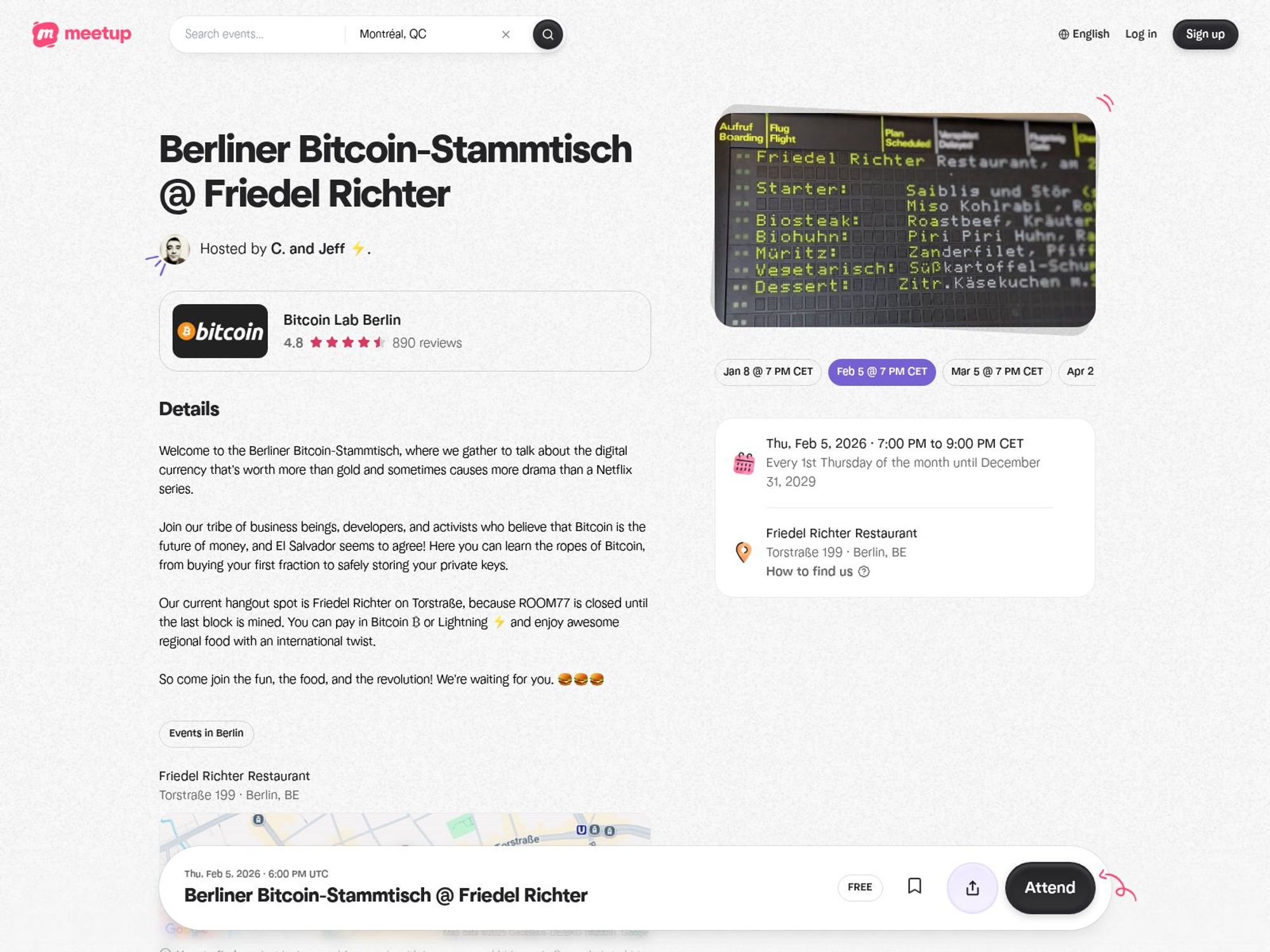 Berliner Bitcoin-Stammtisch @ Friedel Richter website