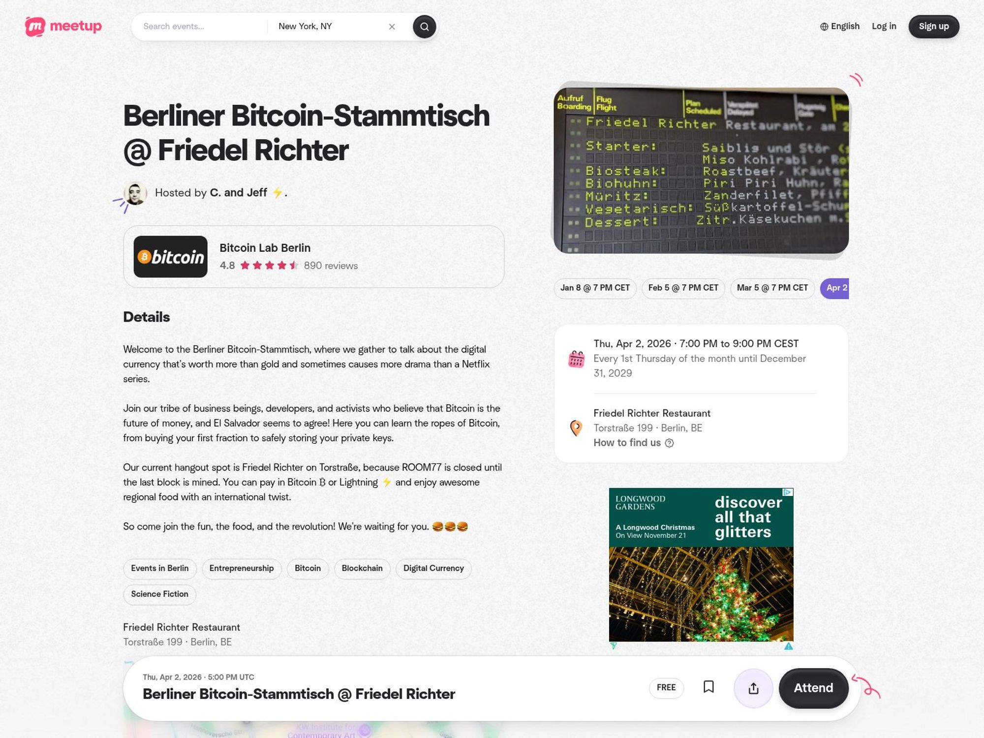 Berliner Bitcoin-Stammtisch @ Friedel Richter website