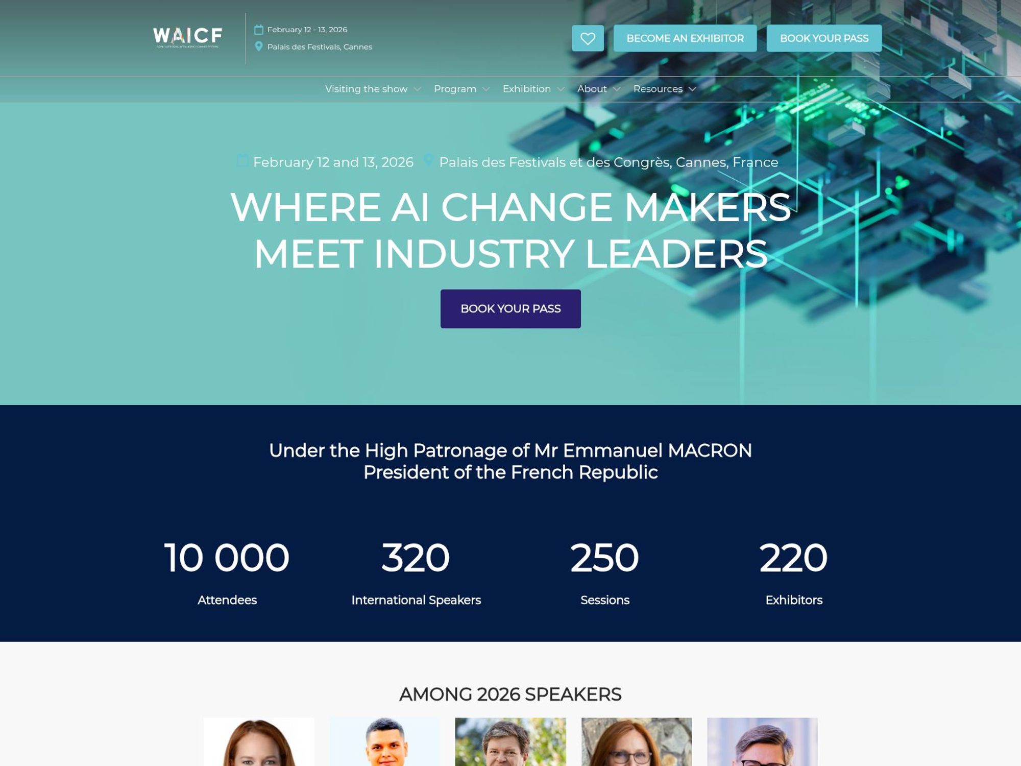 WAICF 2026 website