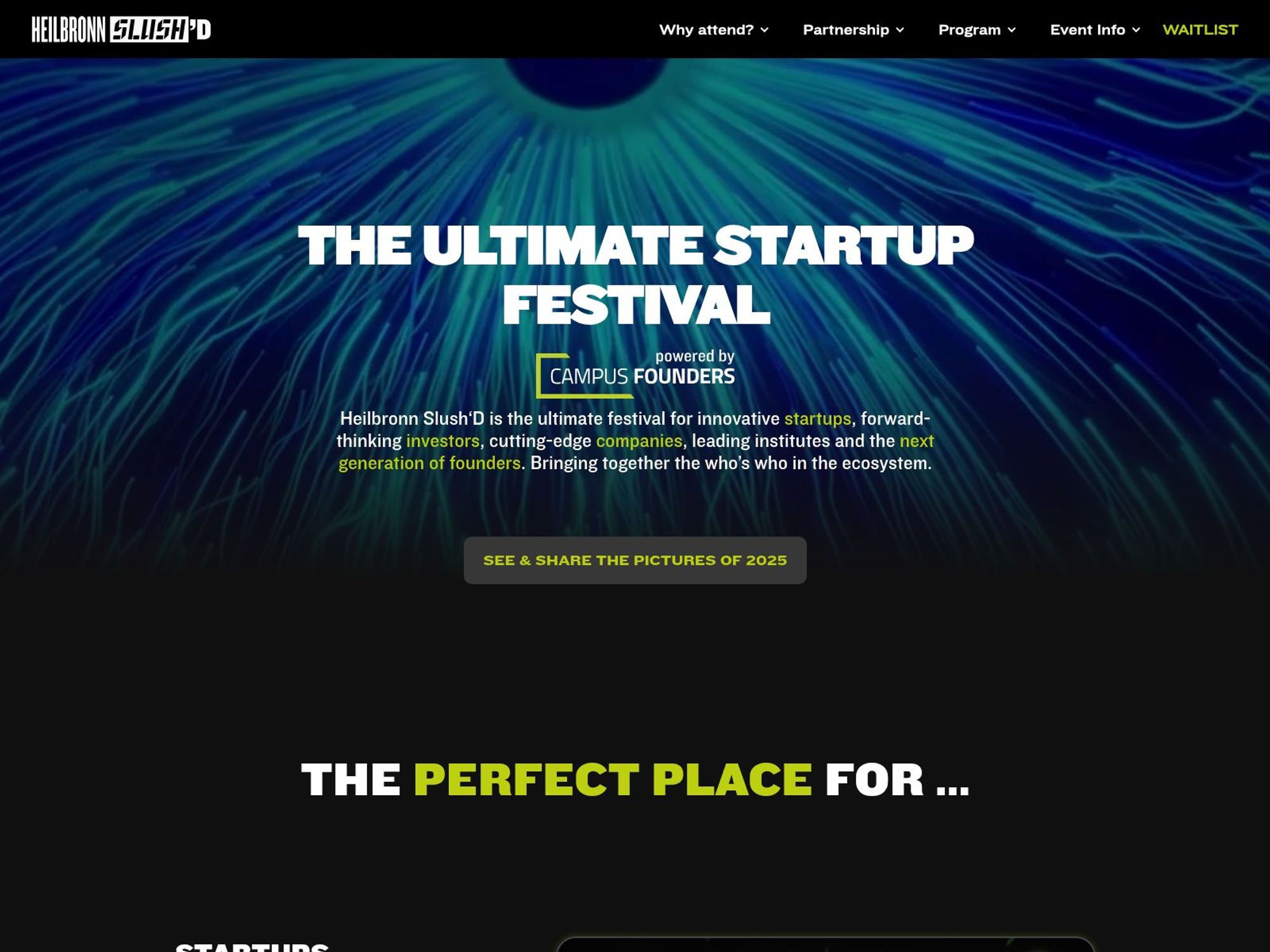 Heilbronn Slush'd 2026 website