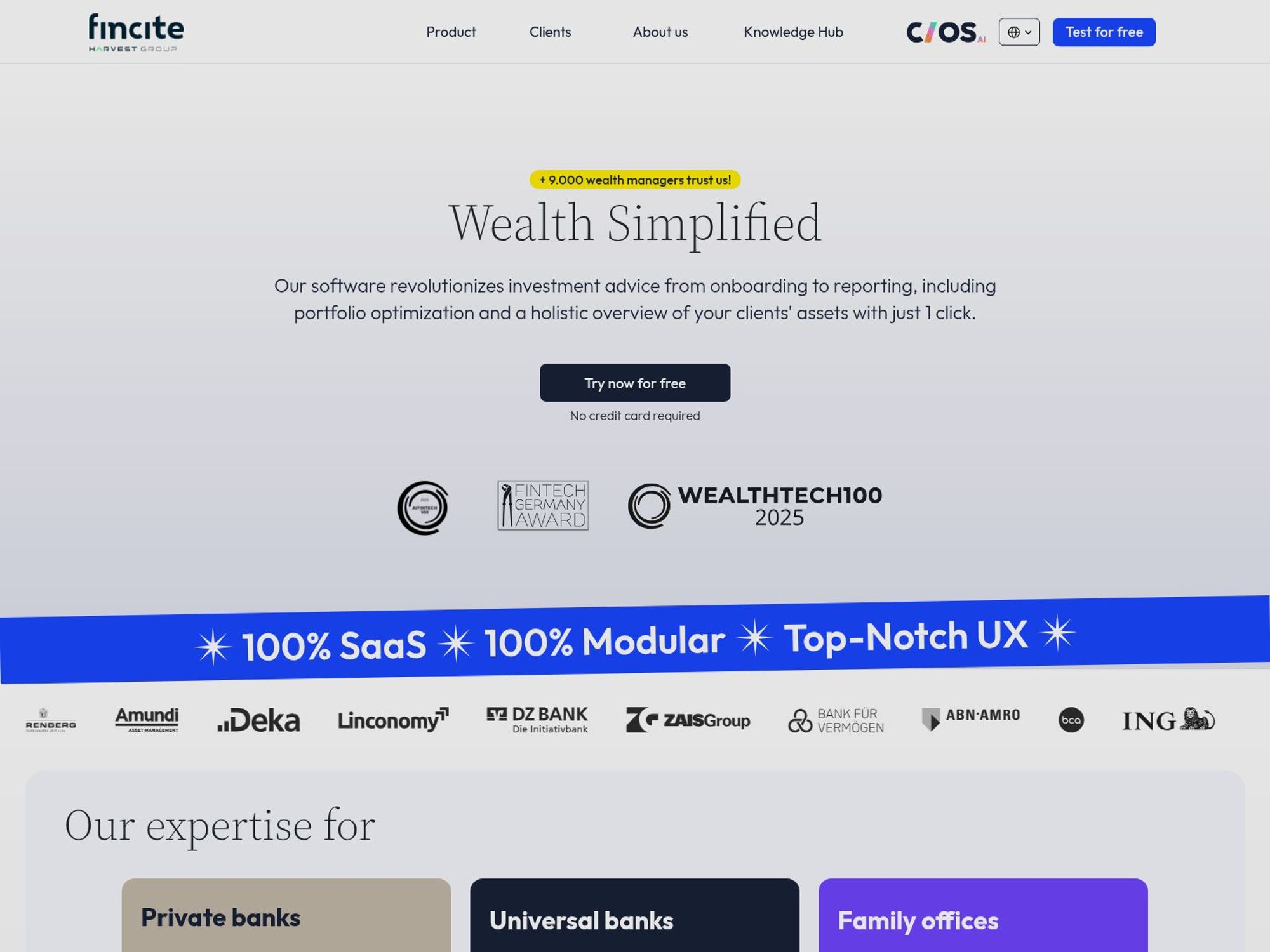 Fincite CIOS Keynote website
