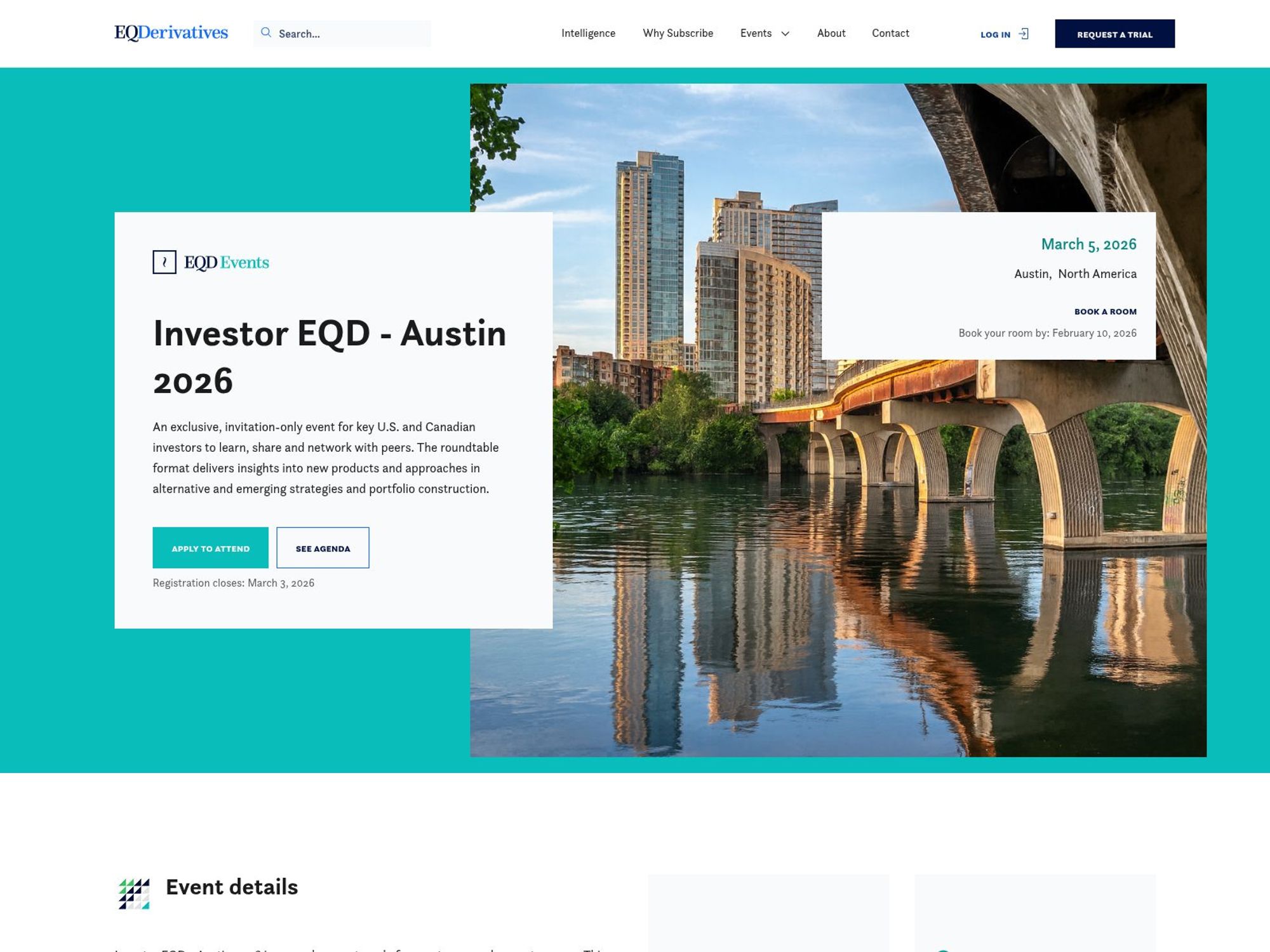 Investor EQD - Austin 2026 website