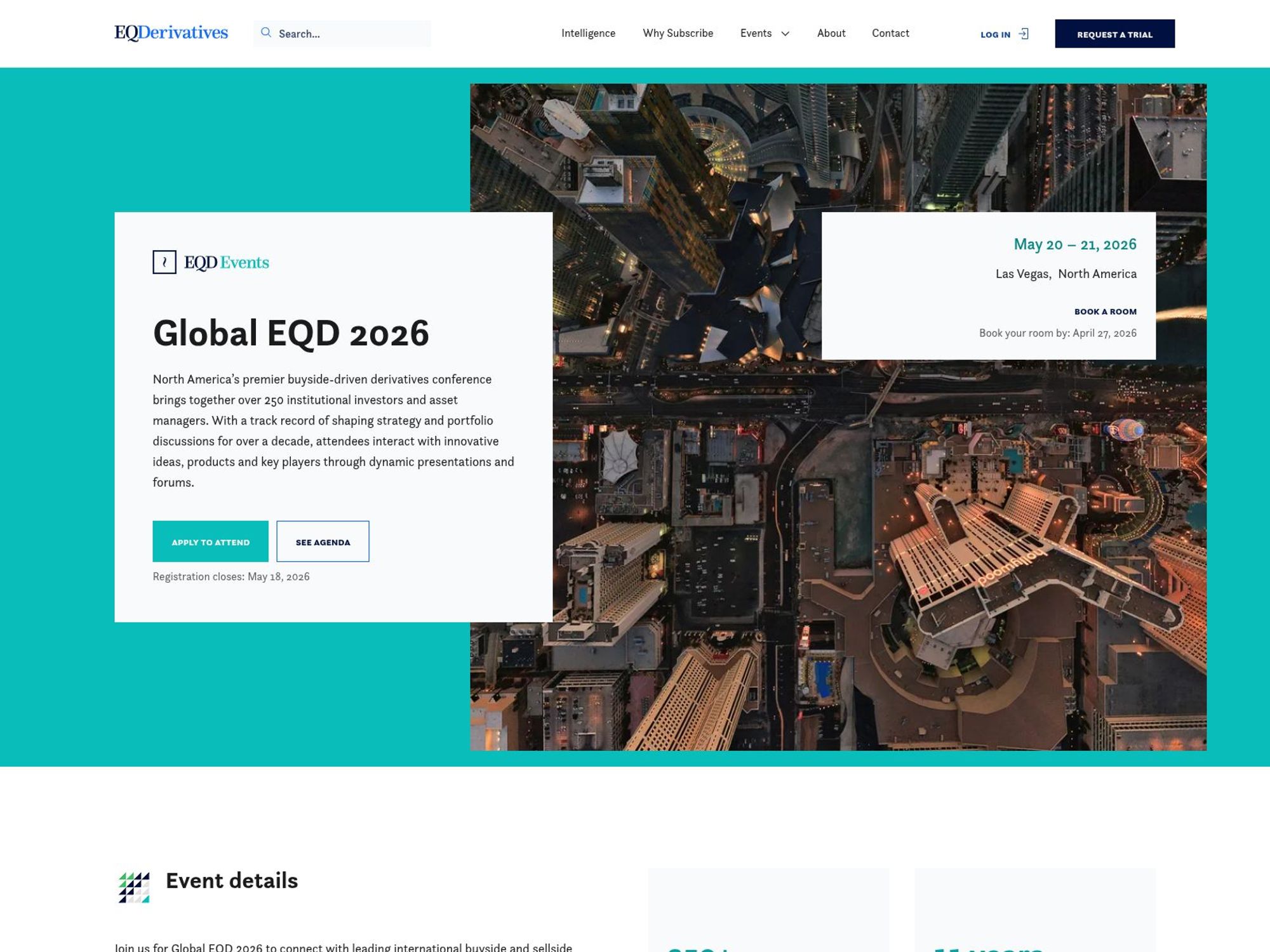 Global EQD 2026 website
