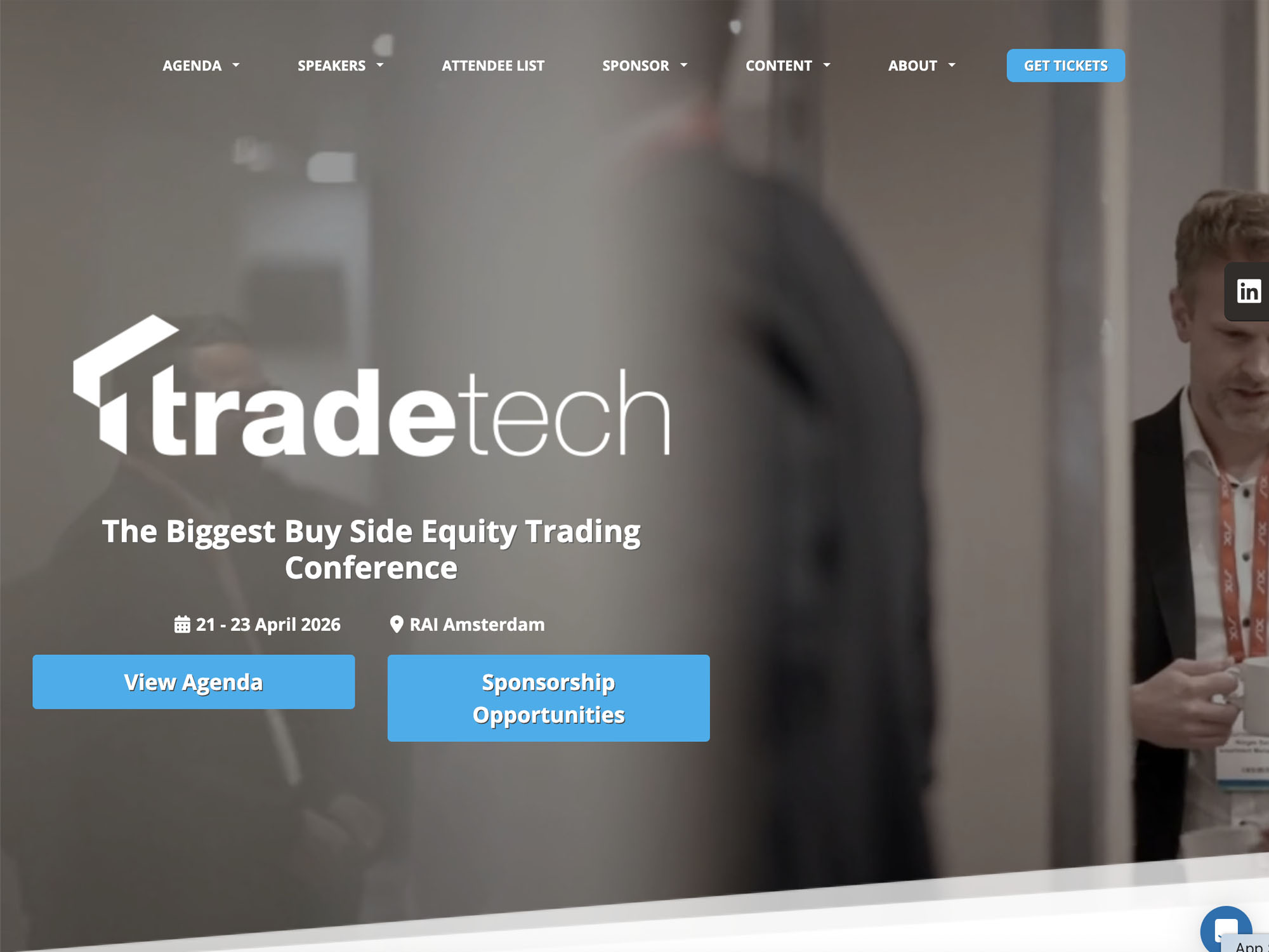 TradeTech Europe 2026 website