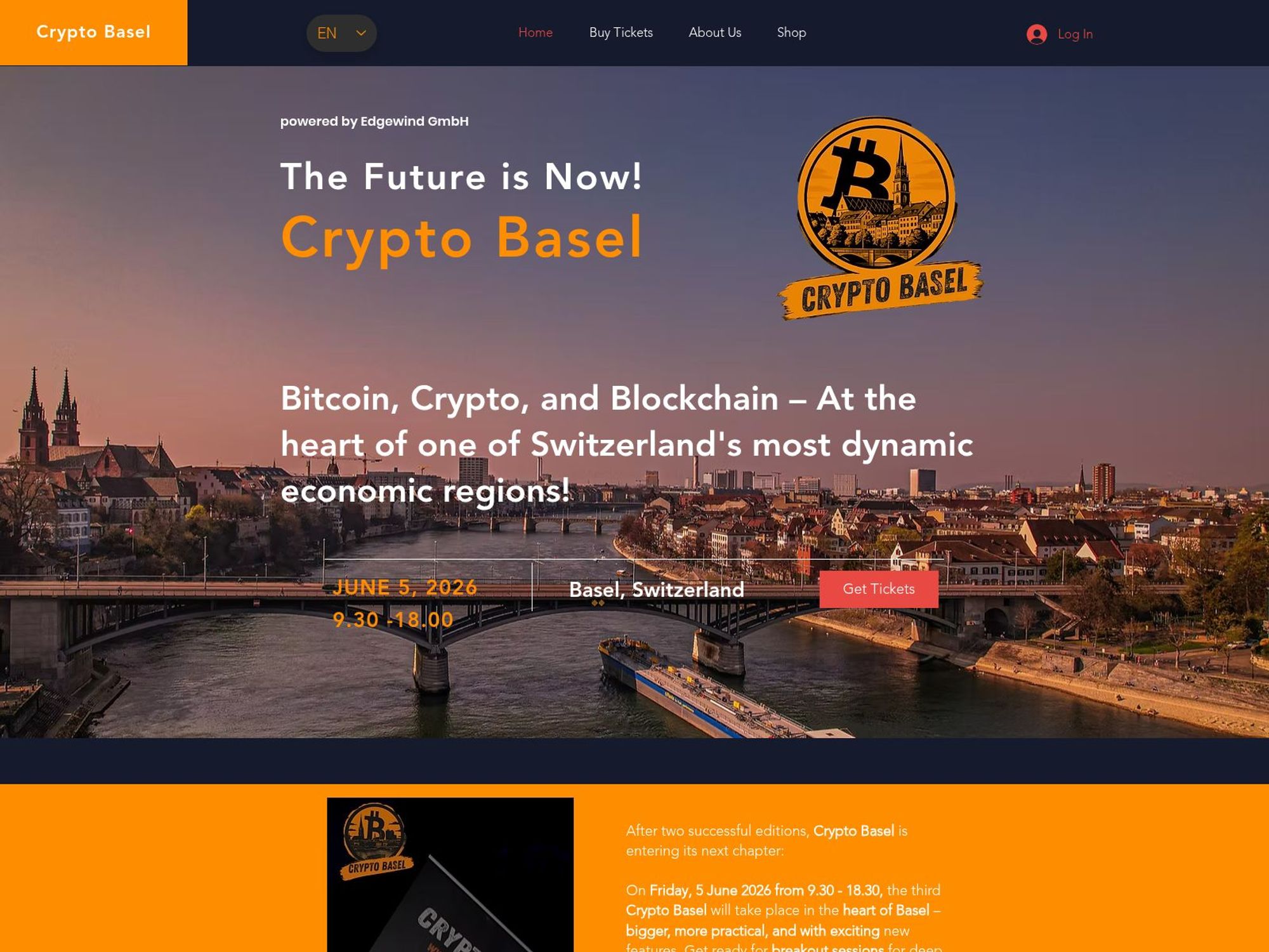 Crypto Basel 2026 website