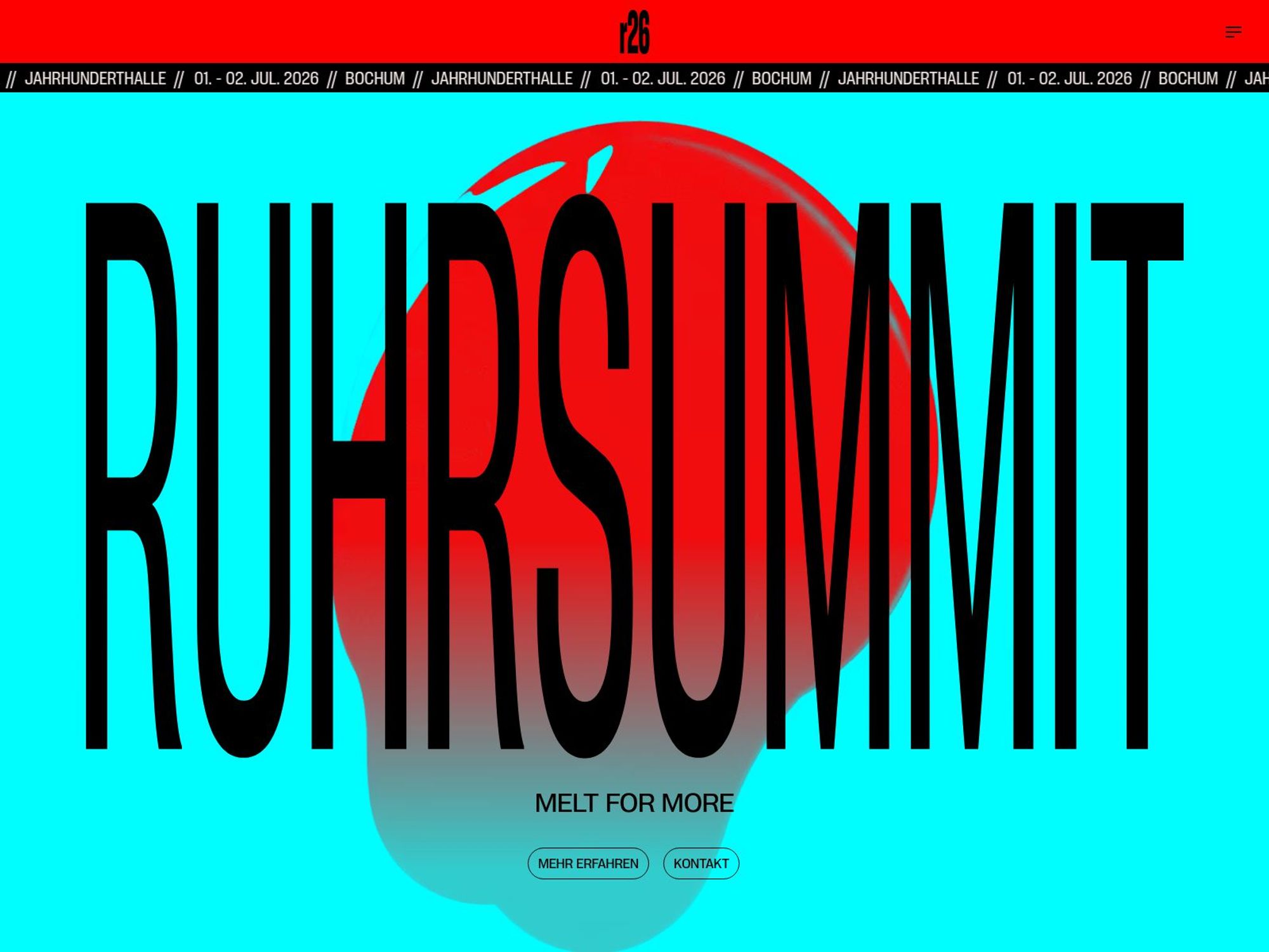Ruhrsummit 2026 website