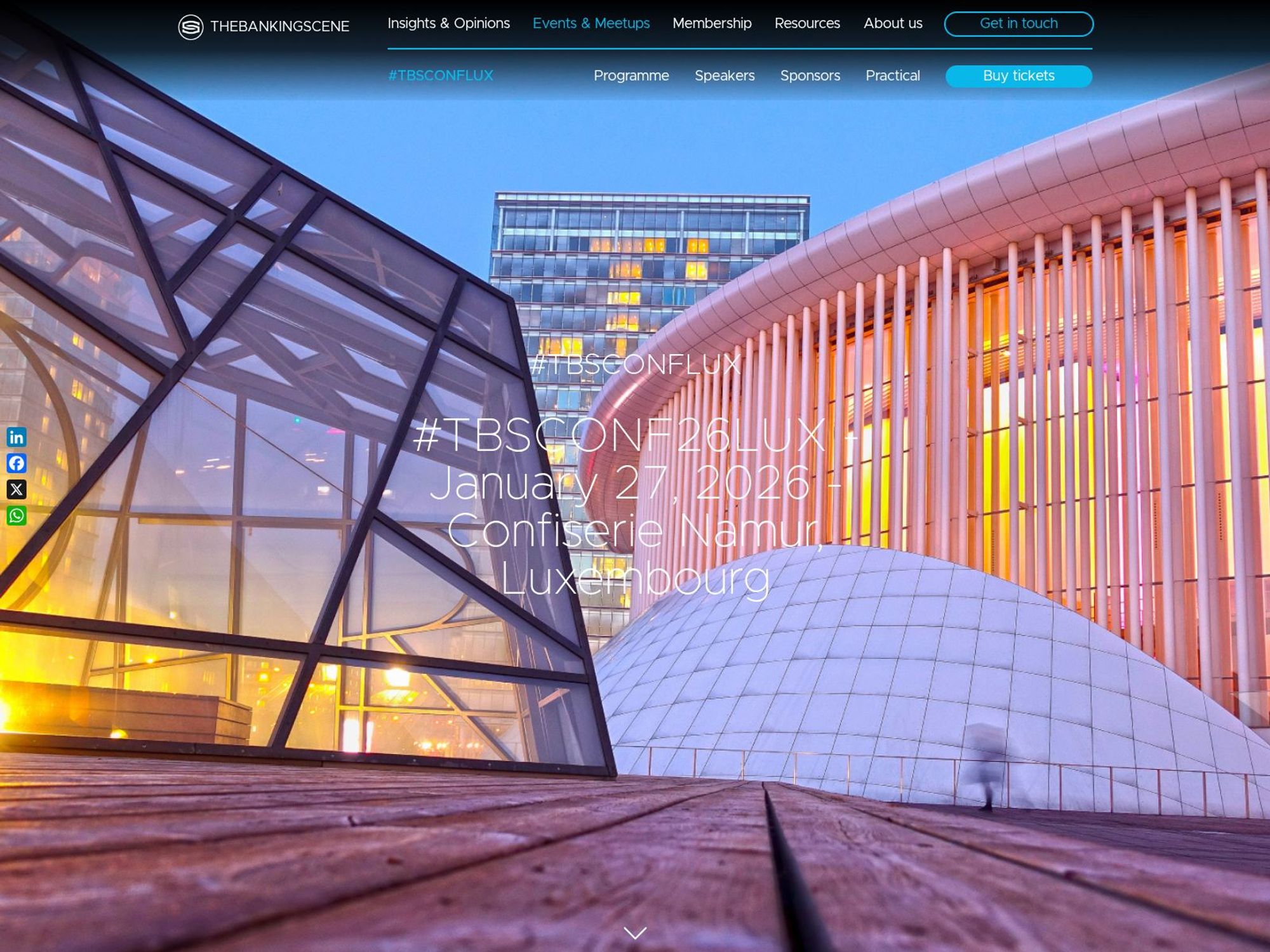 #TBSCONF26LUX website