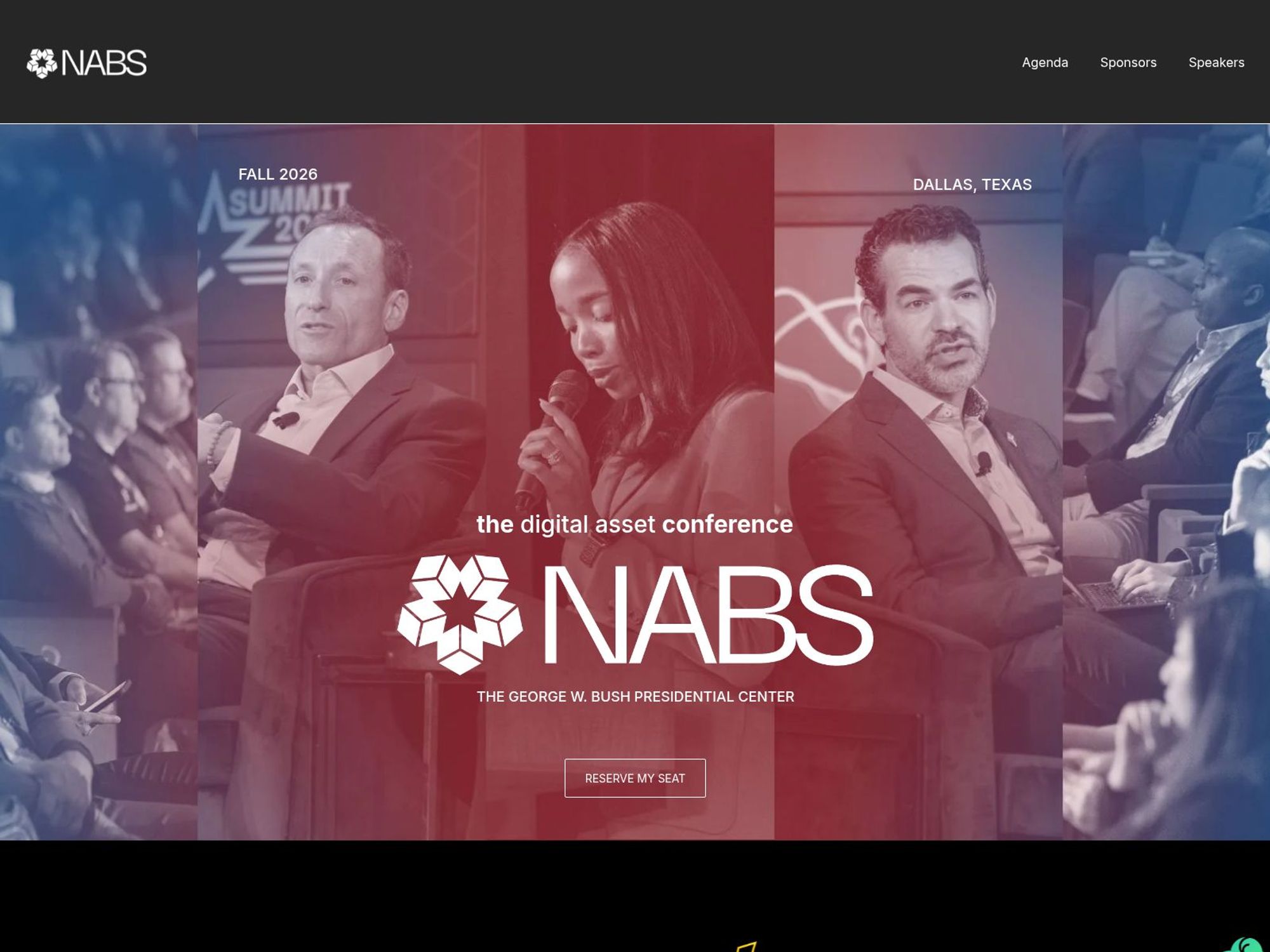 North American Blockchain Summit 2026 website