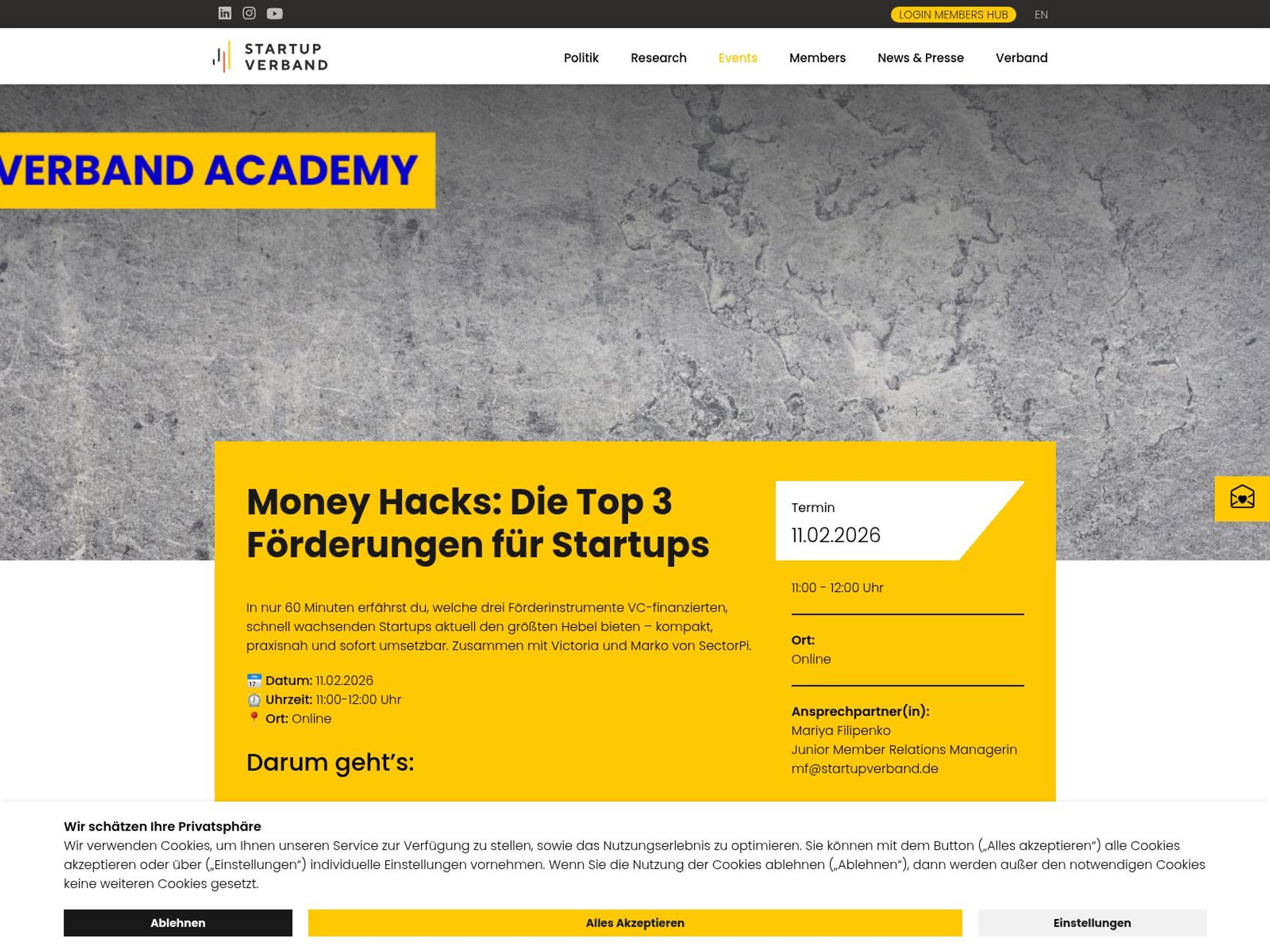 Money Hacks: Die Top 3 Förderungen für Startups screenshot
