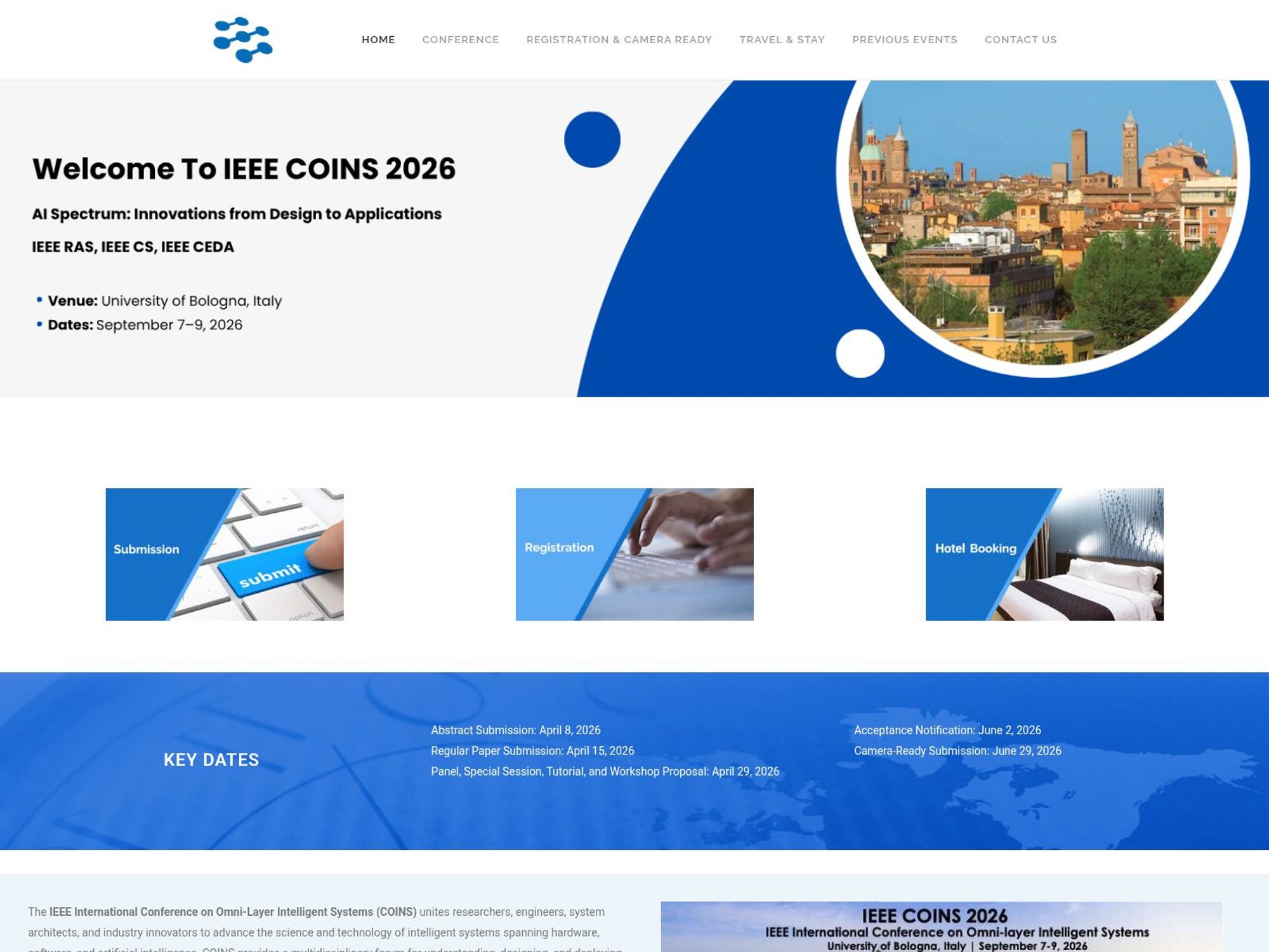 IEEE Coins 2026 screenshot