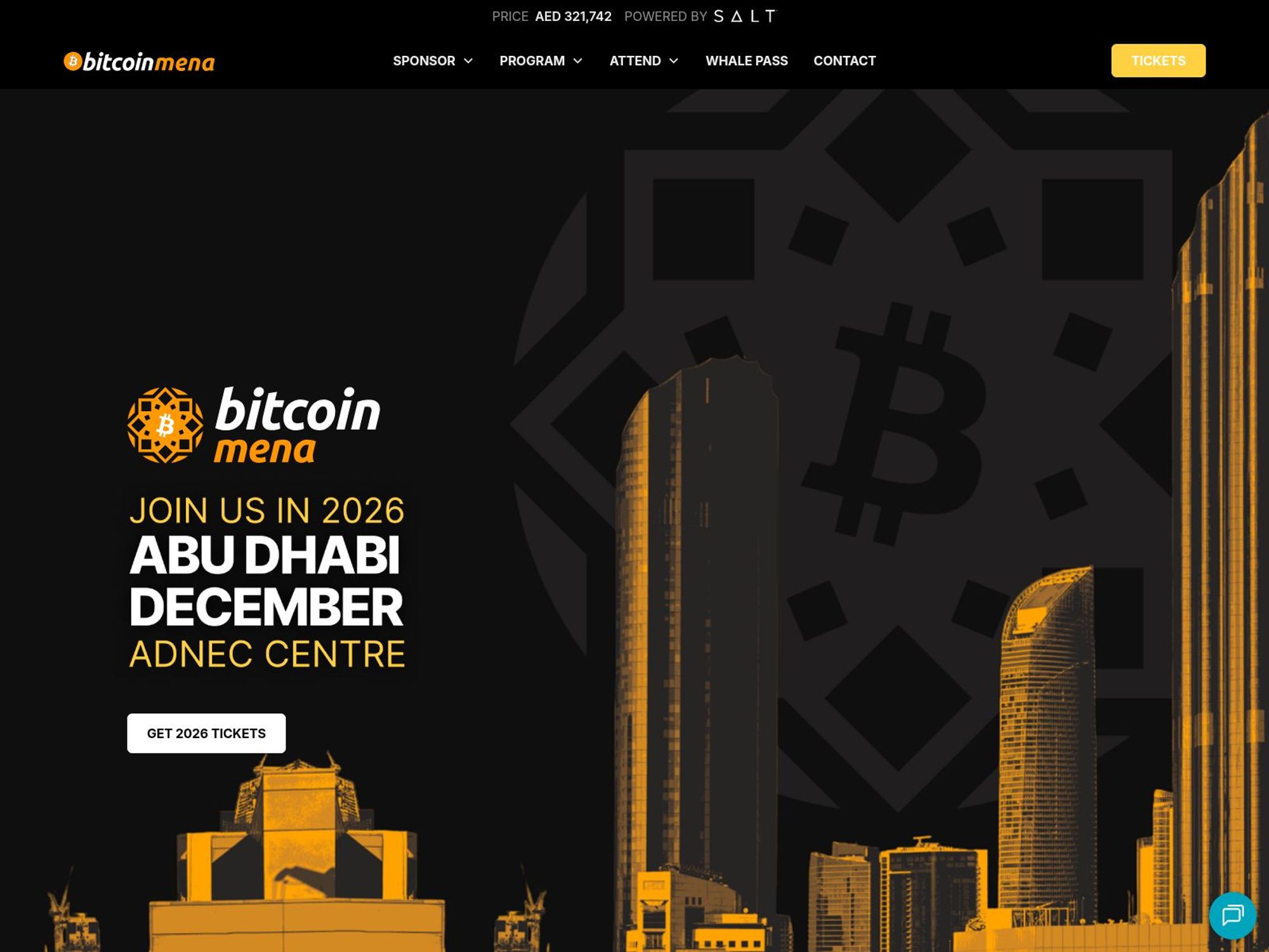 Bitcoin MENA 2026 screenshot