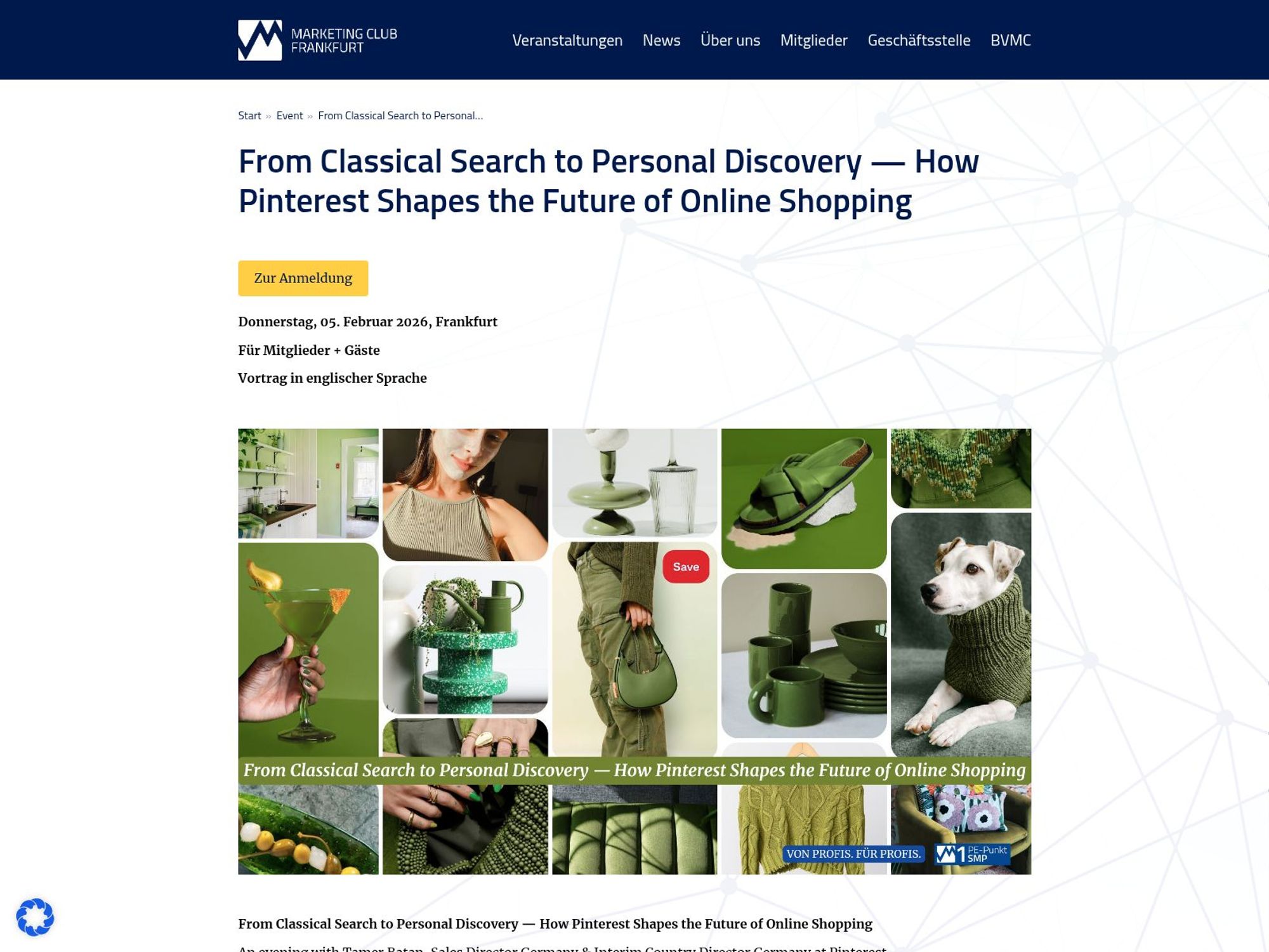 From Classical Search to Personal Discovery — How Pinterest Shapes the Future of Online Shopping website