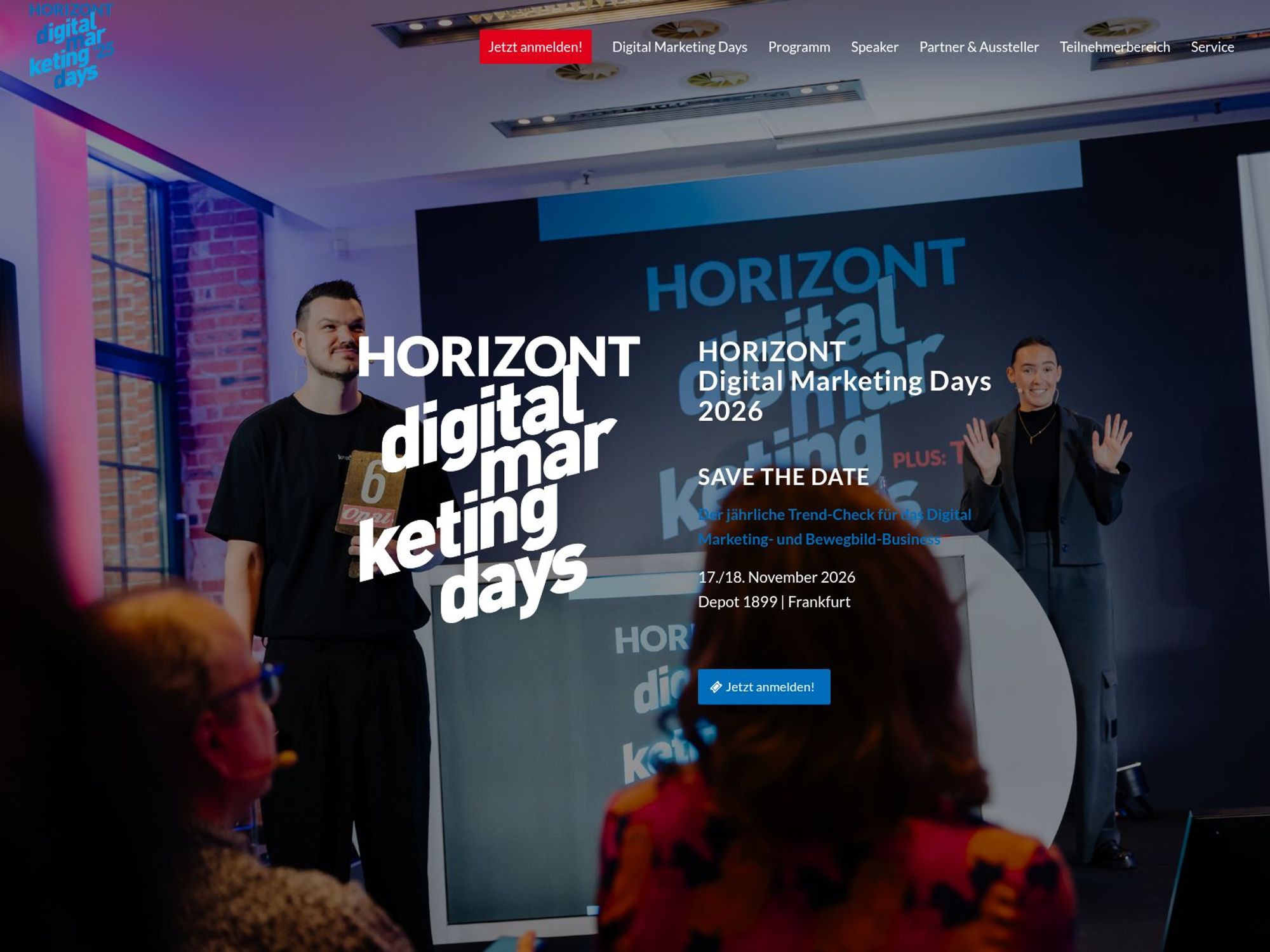 HORIZONT Digital Marketing Days 2026 screenshot