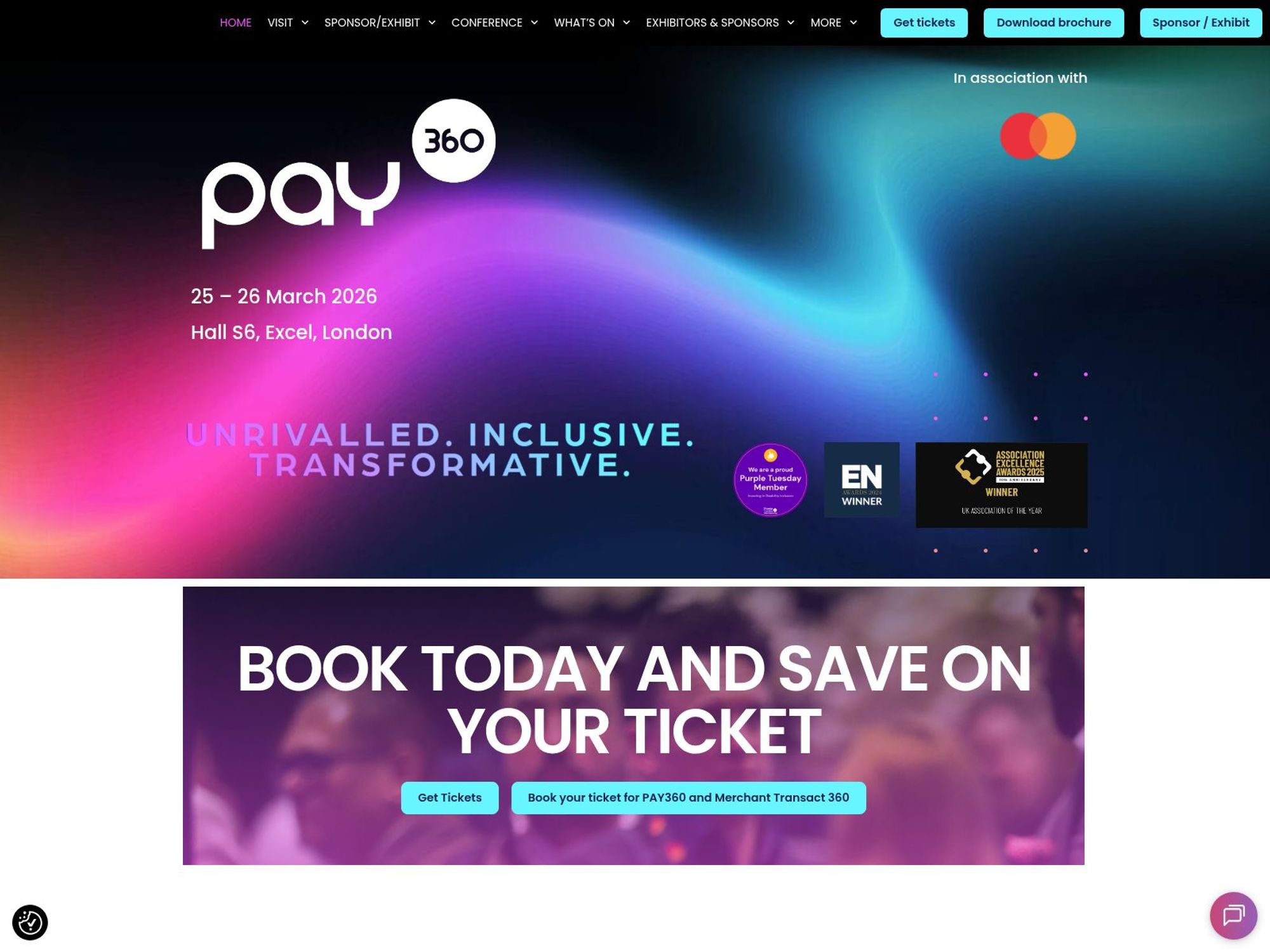 PAY360 2026 website