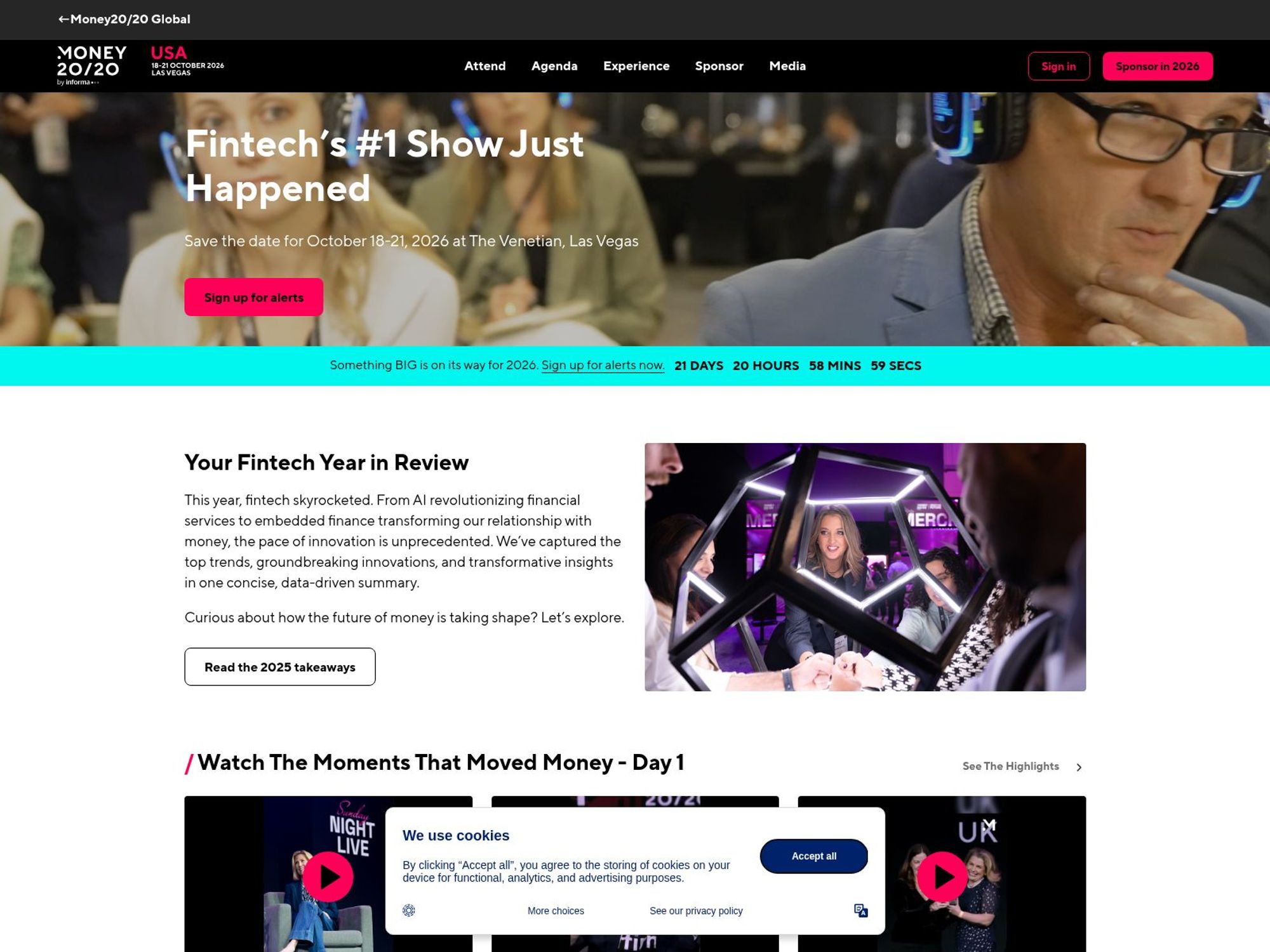 Money20/20 USA 2026 website