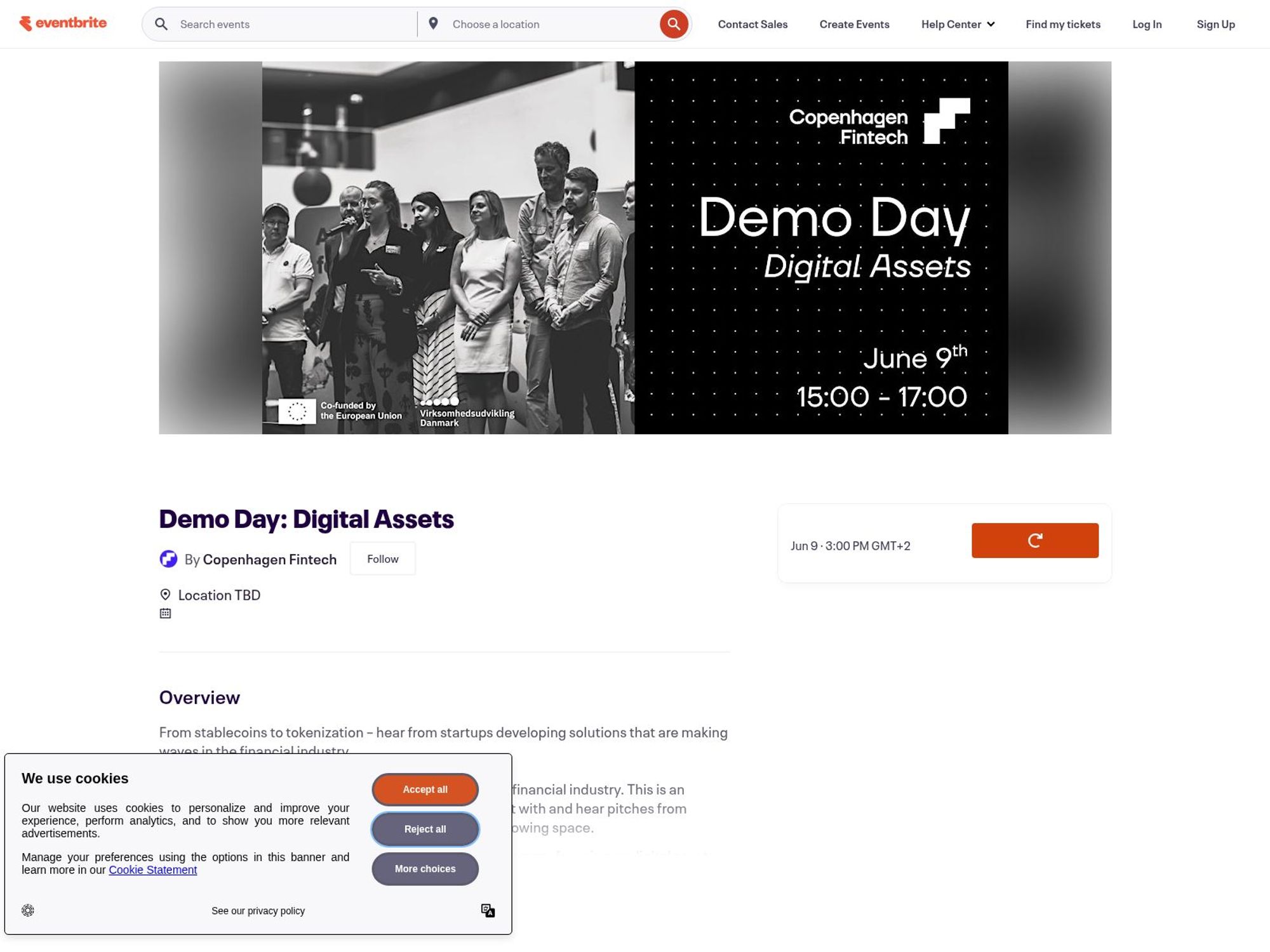 Demo Day: Digital Assets website
