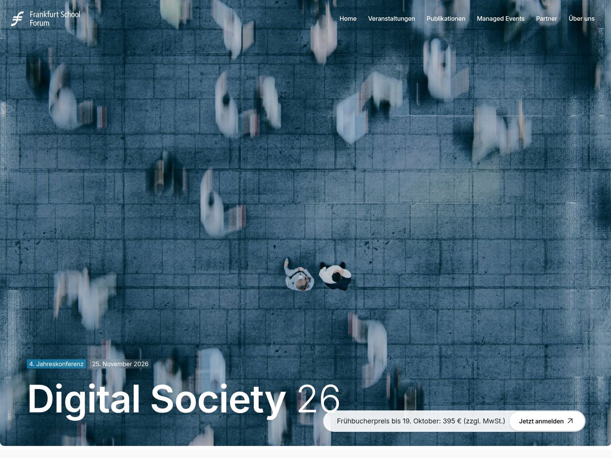 Digital Society 26 website