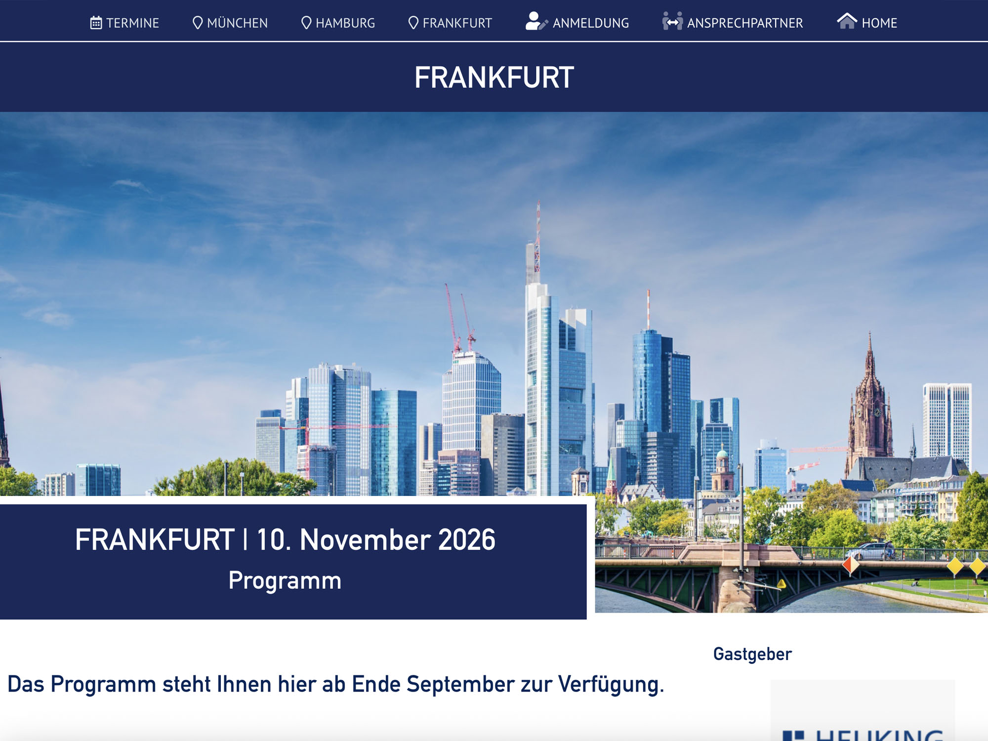 FINANCE Think Tank M&A-Berater website