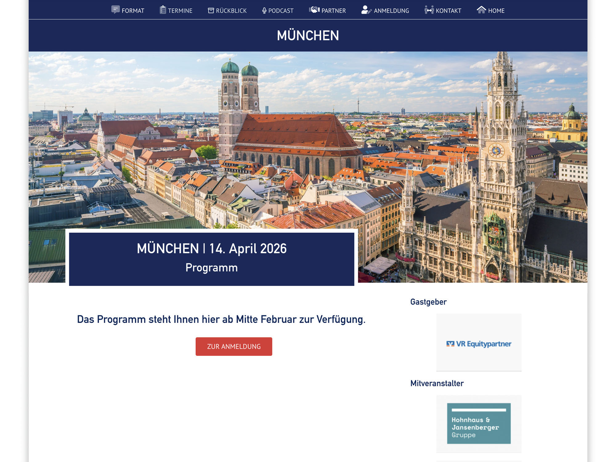 Die Unternehmervertrauten website