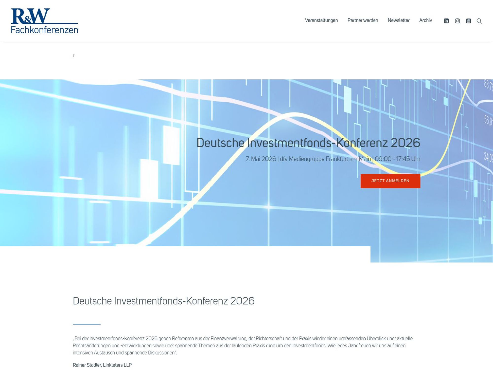 Deutsche Investmentfonds-Konferenz 2026 website