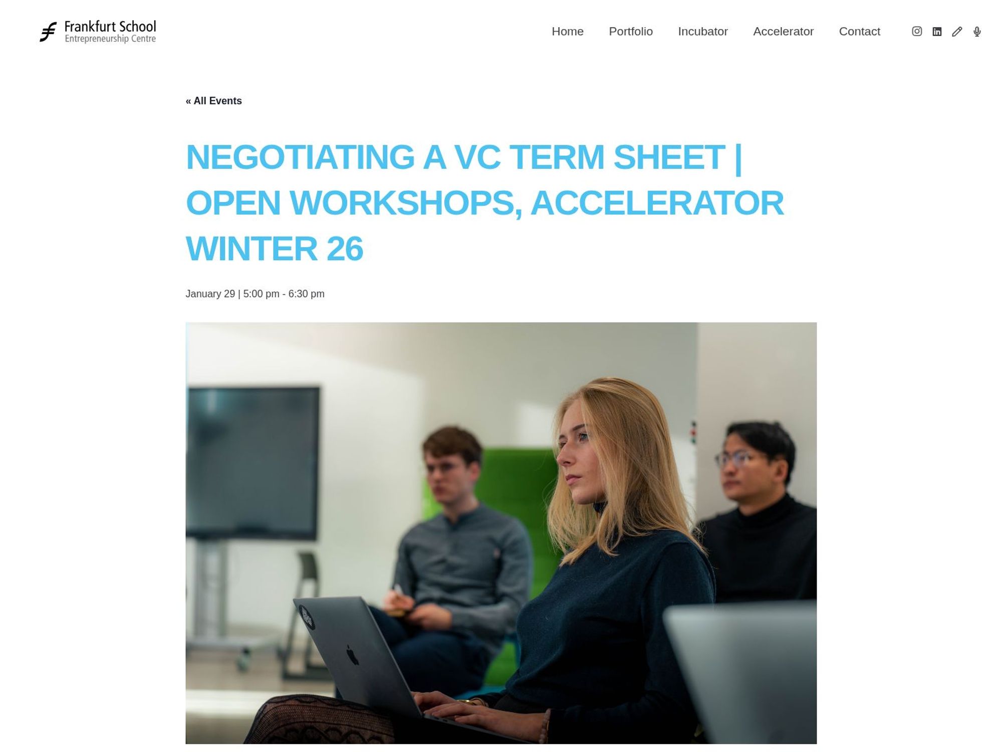 Negotiating a VC Term Sheet website