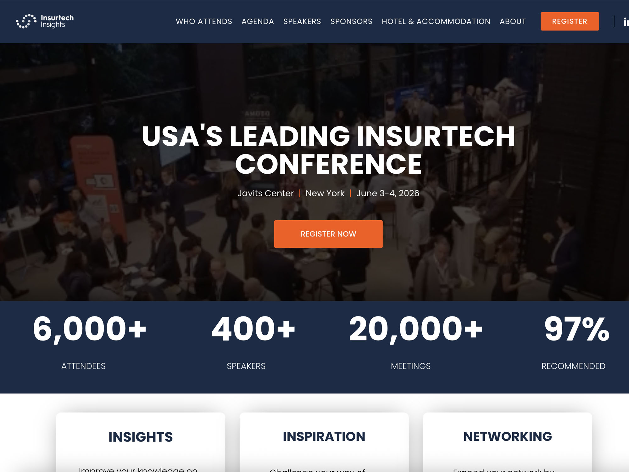 Insurtech Insights America website