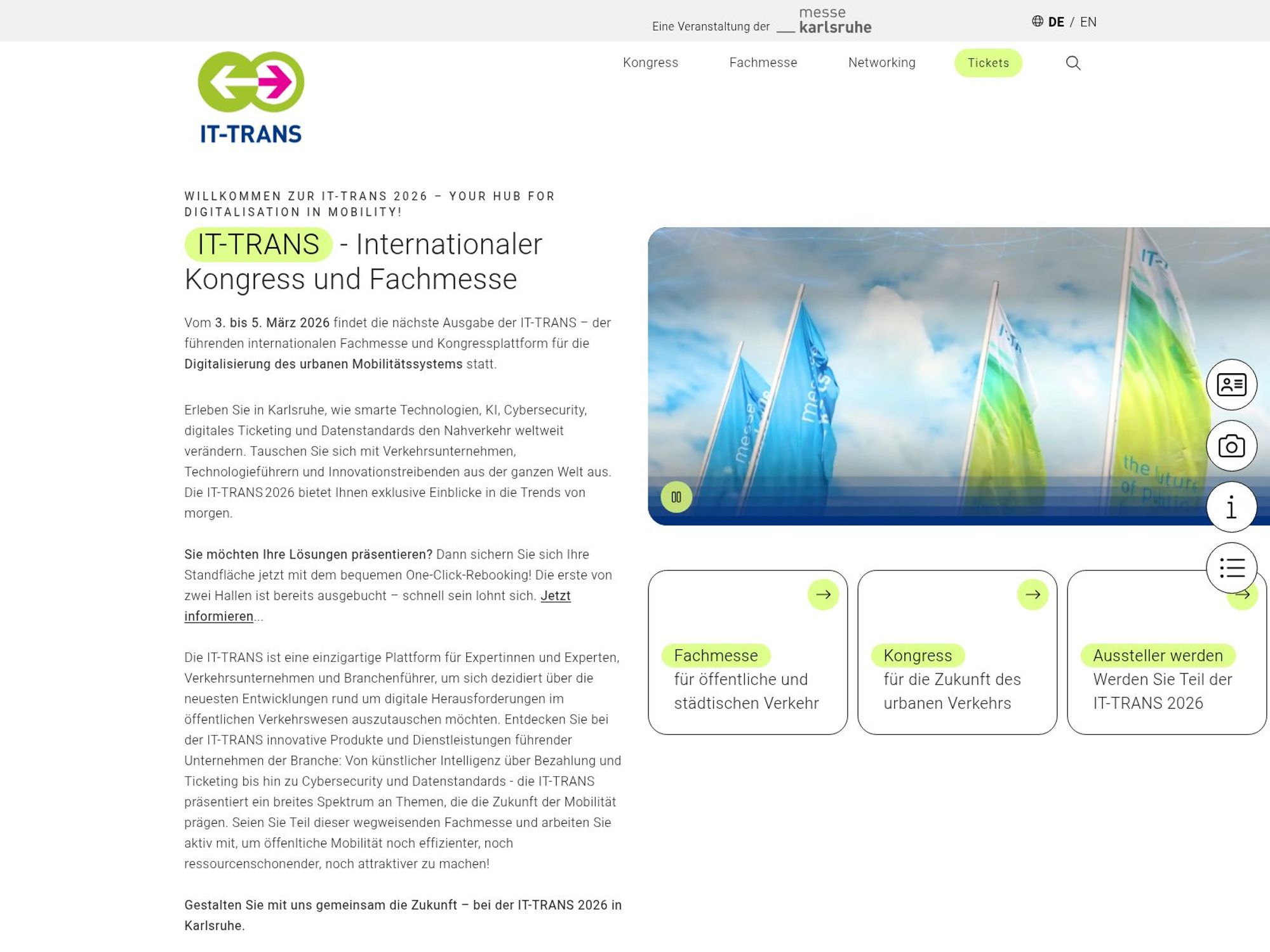 IT-TRANS 2026 website