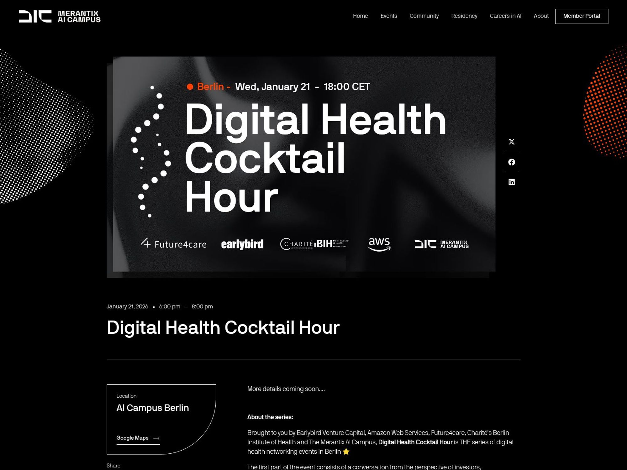 Digital Health website