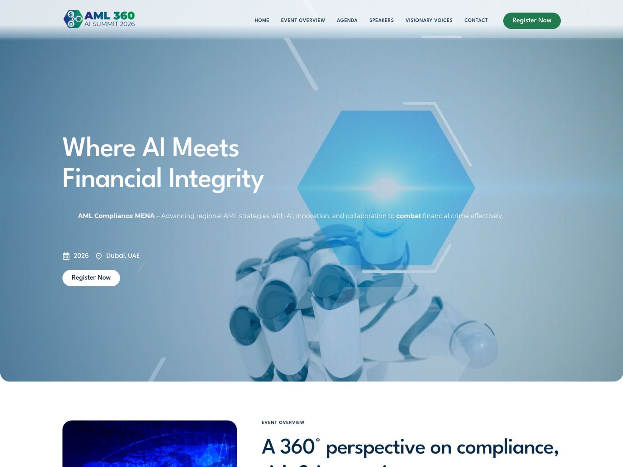AML Compliance MENA 2026 website