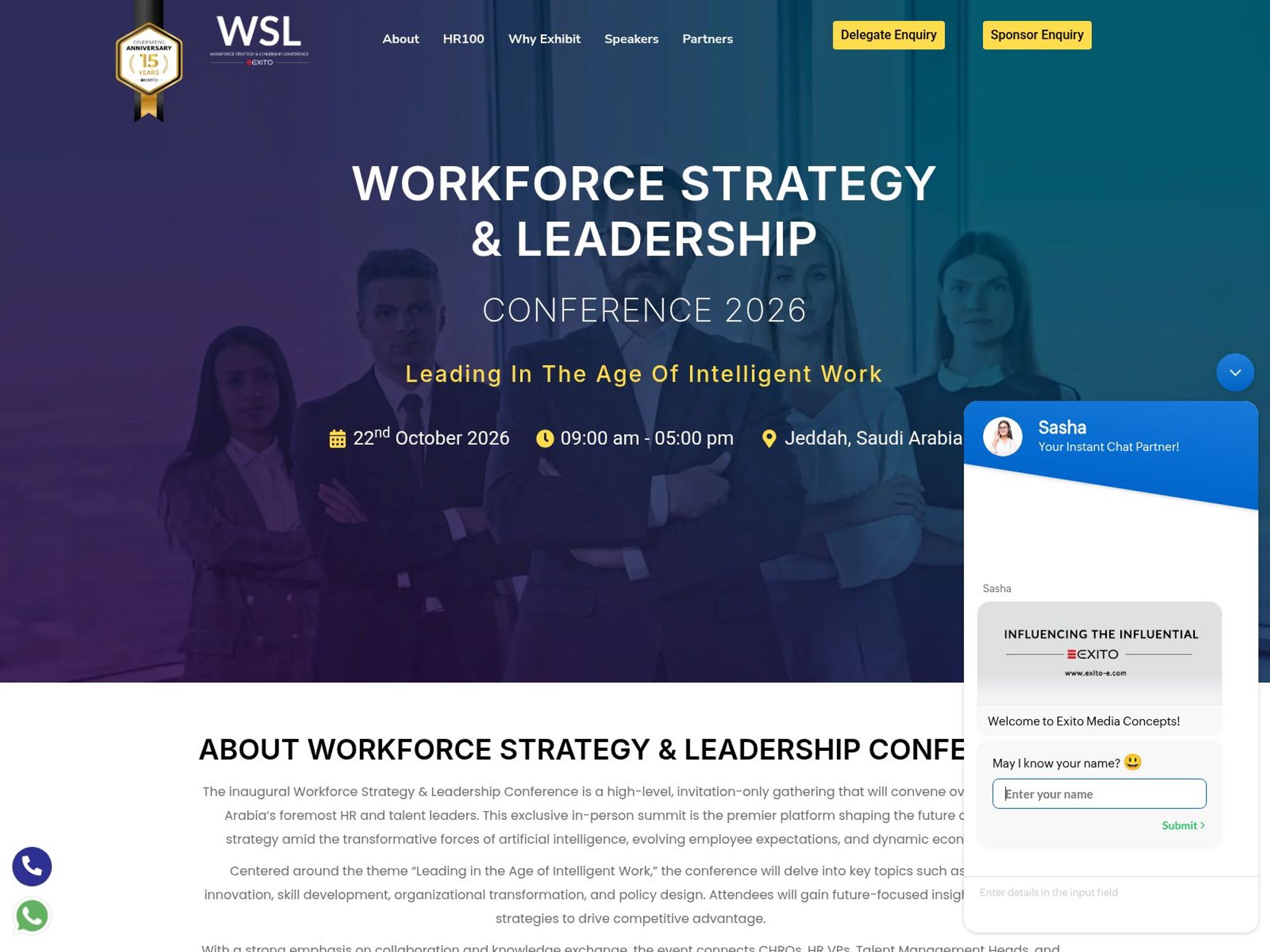 Workforce Strategy And Leadership Conference 2026 website