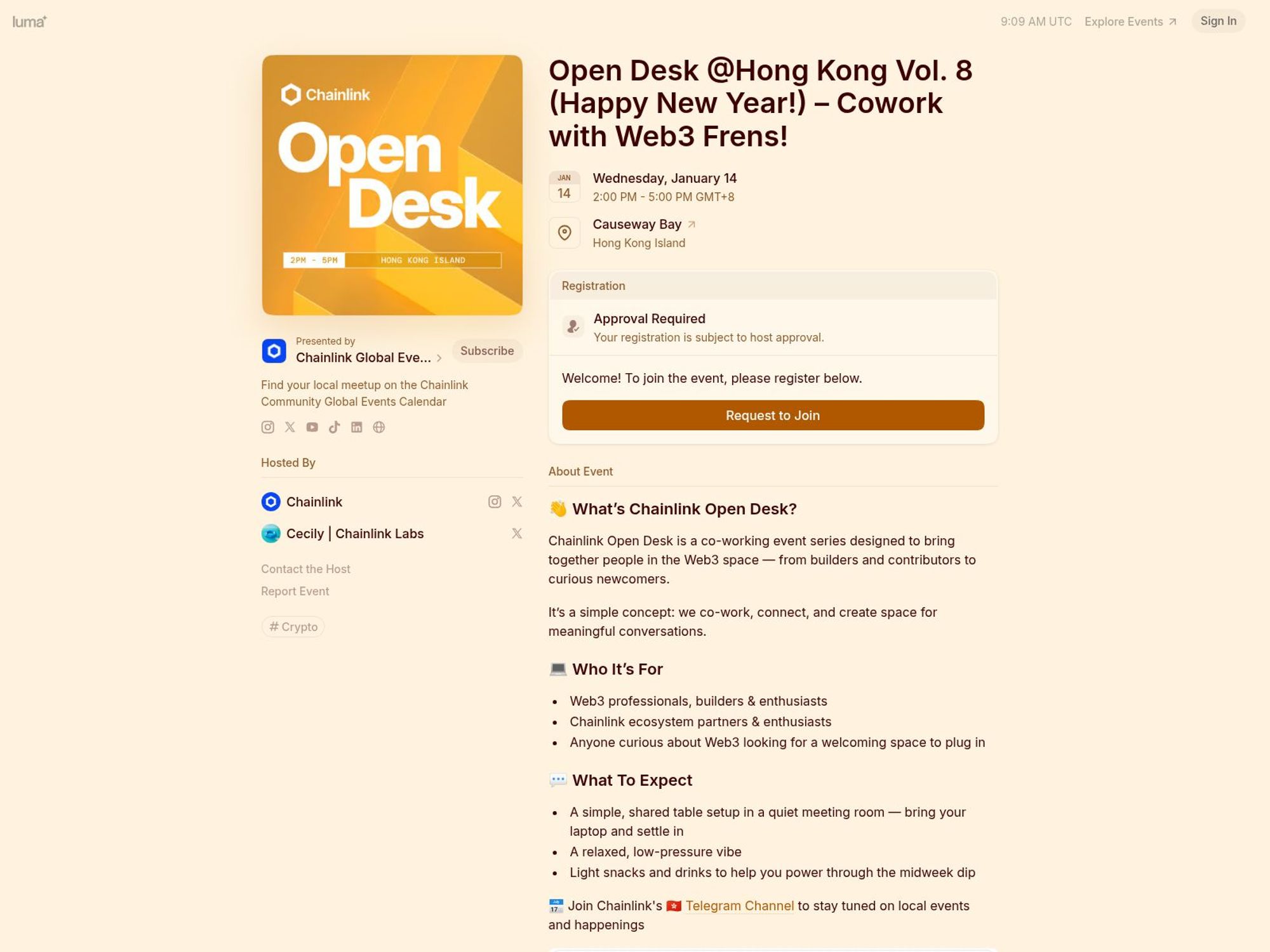 Open Desk @Hong Kong Vol. 8 (Happy New Year!) – Cowork with Web3 Frens! website