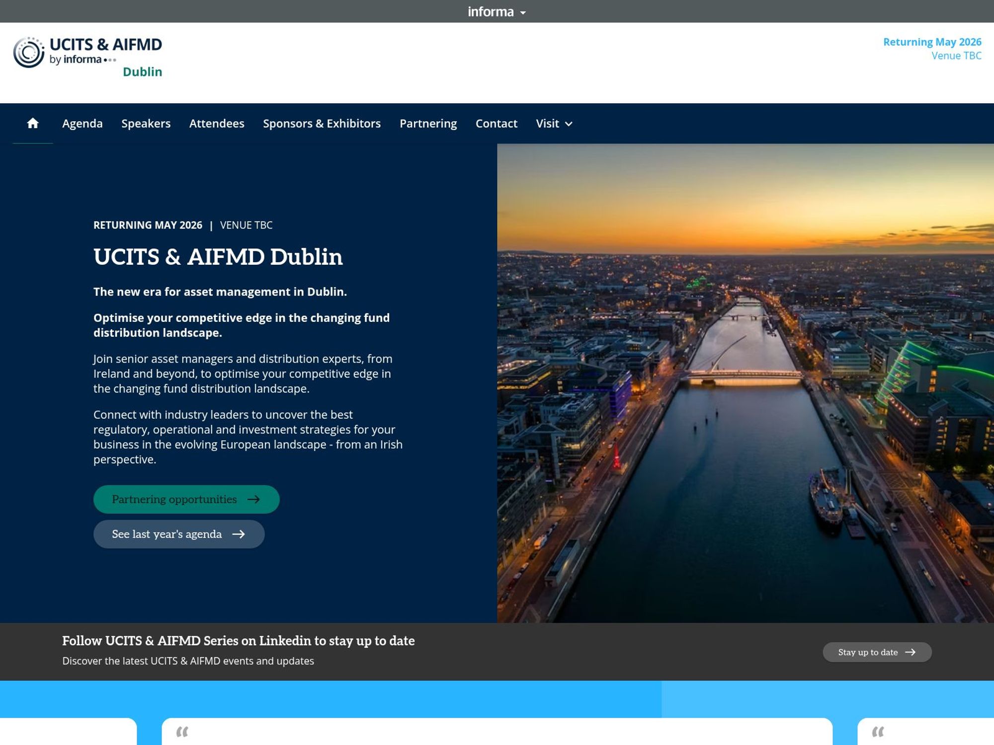 UCITS & AIFMD Dublin website