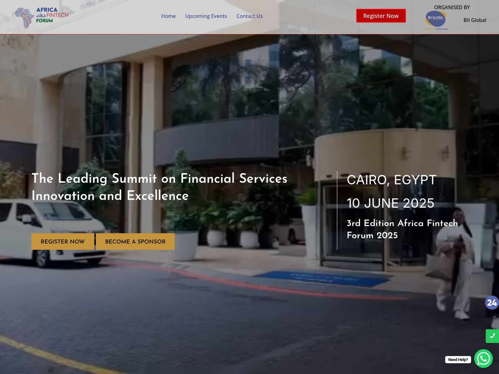 3rd Edition Africa Fintech Forum 2025 website