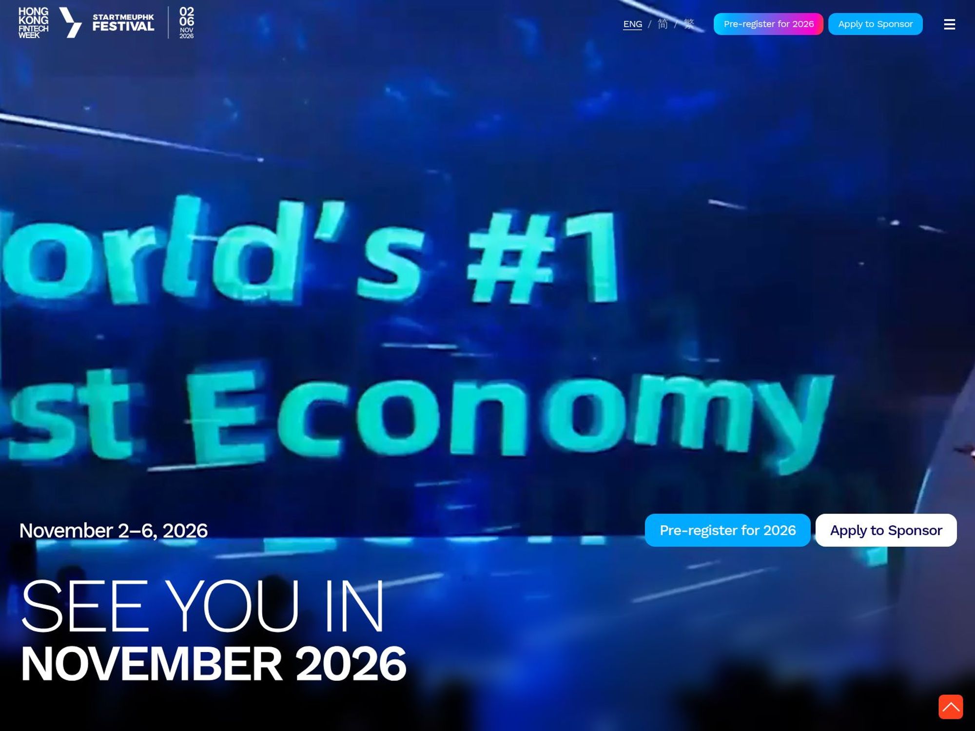 Hong Kong FinTech Week 2026 website