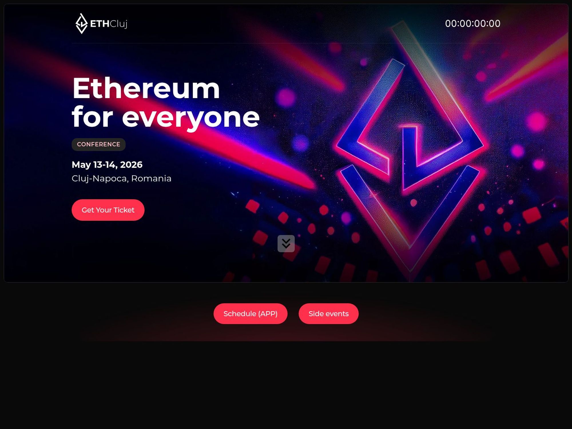 ETHCluj 2026 website