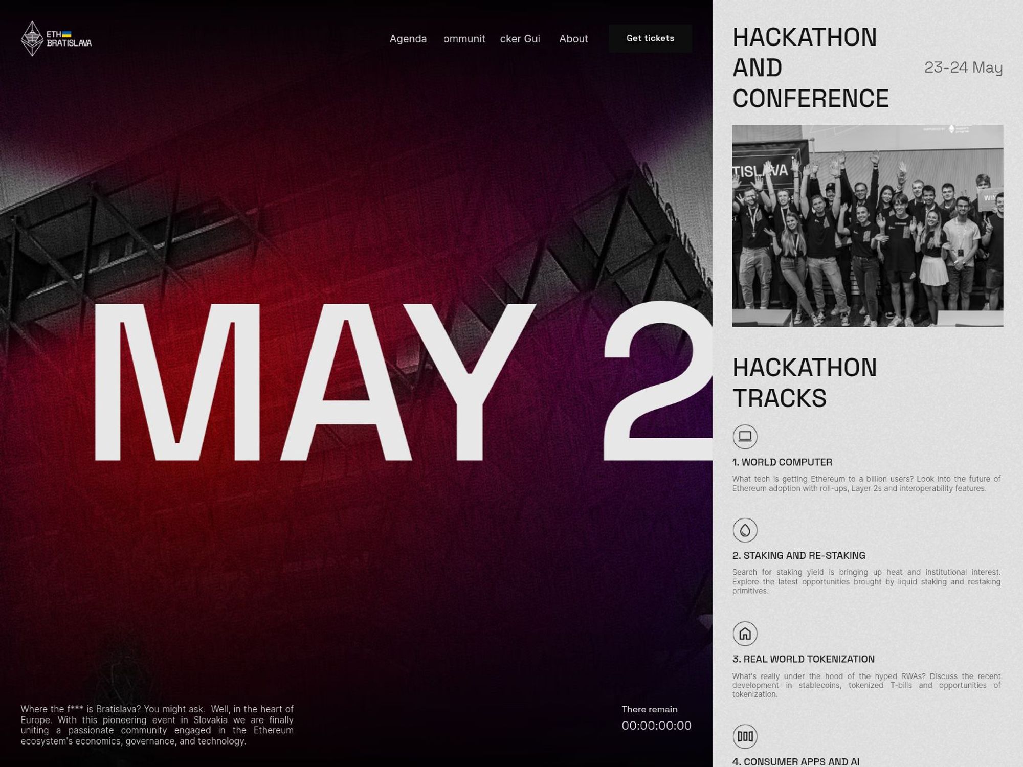 ETHBratislava 2026 website