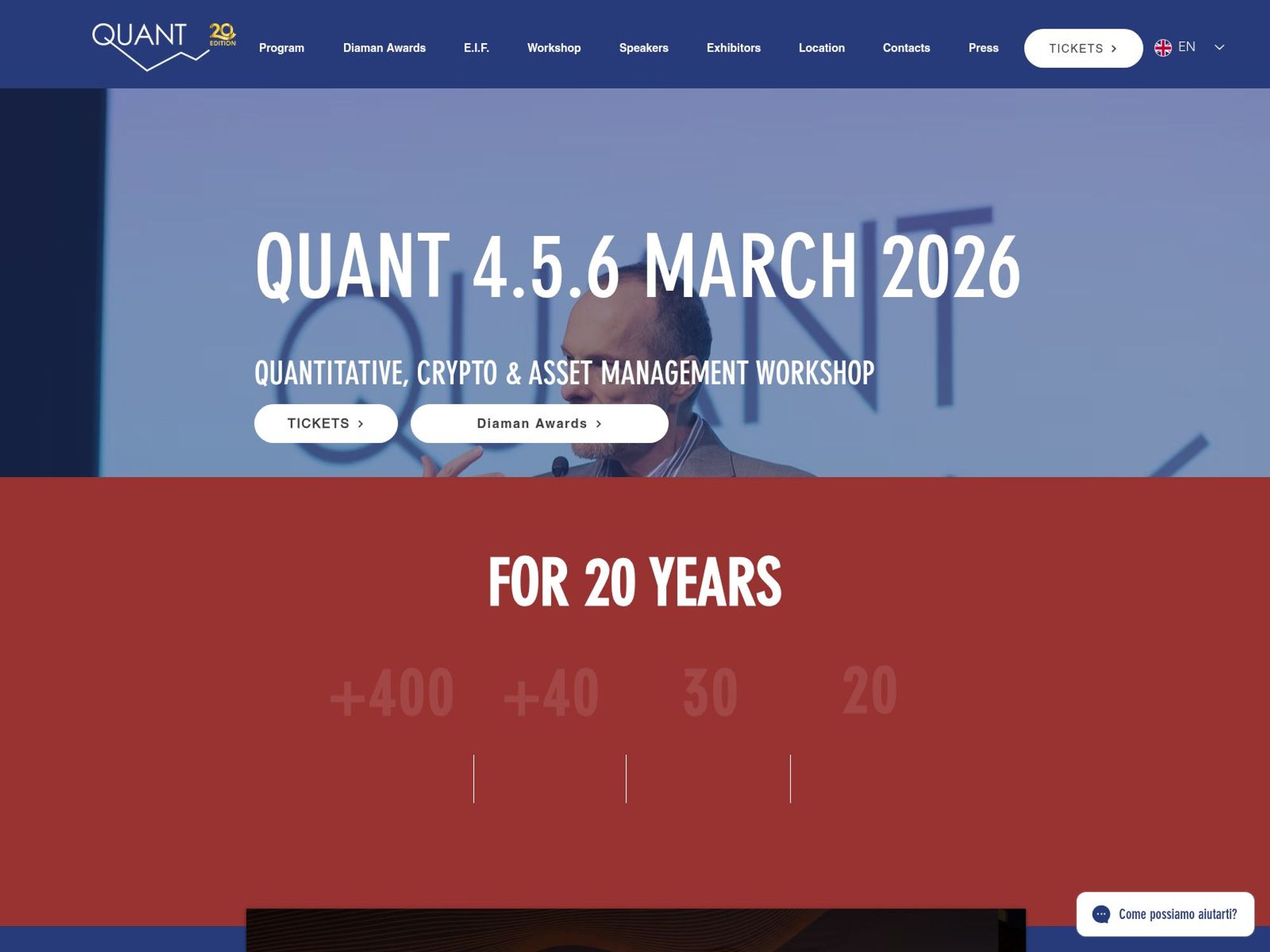 QUANT website