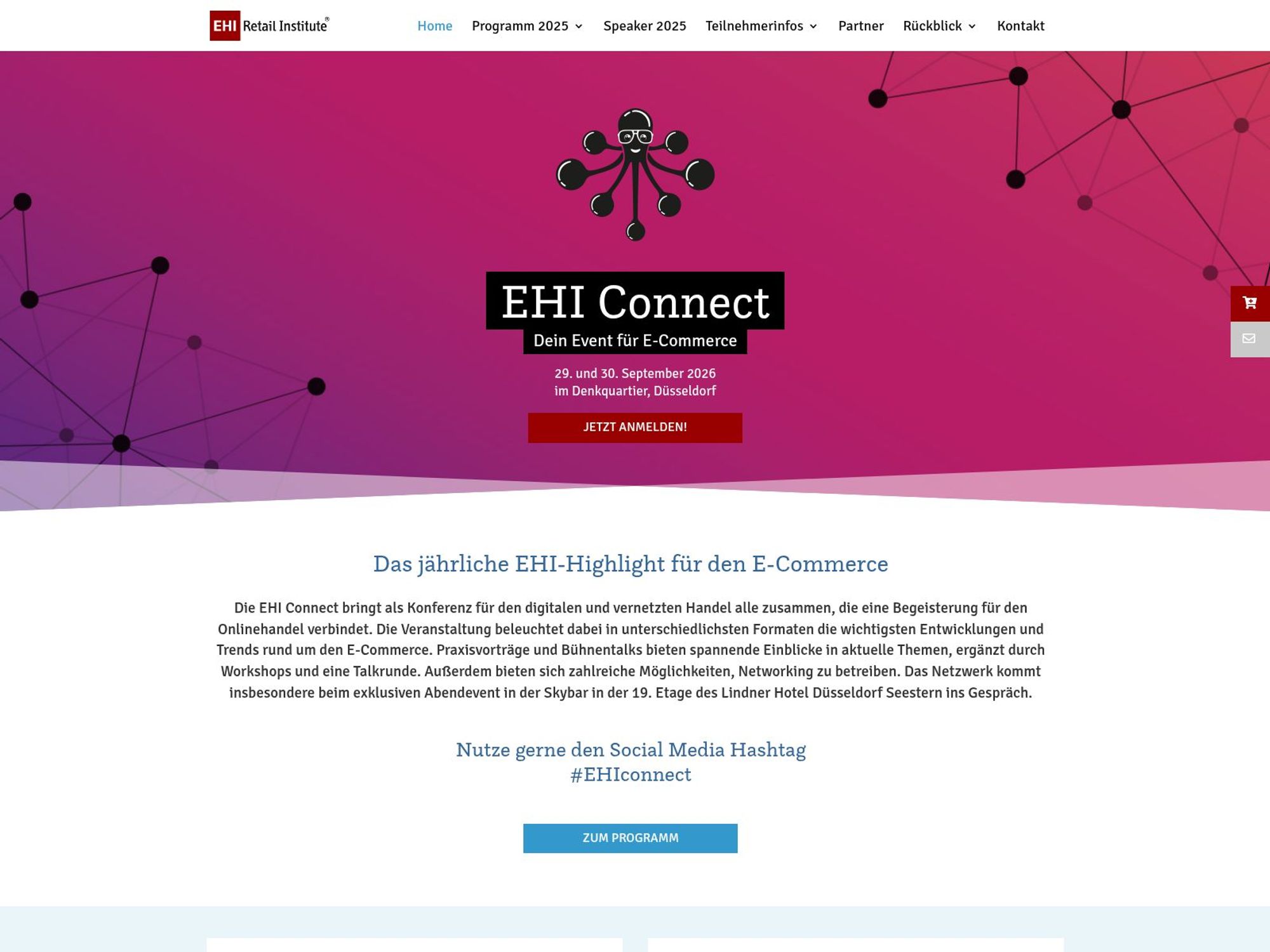 EHI Connect website