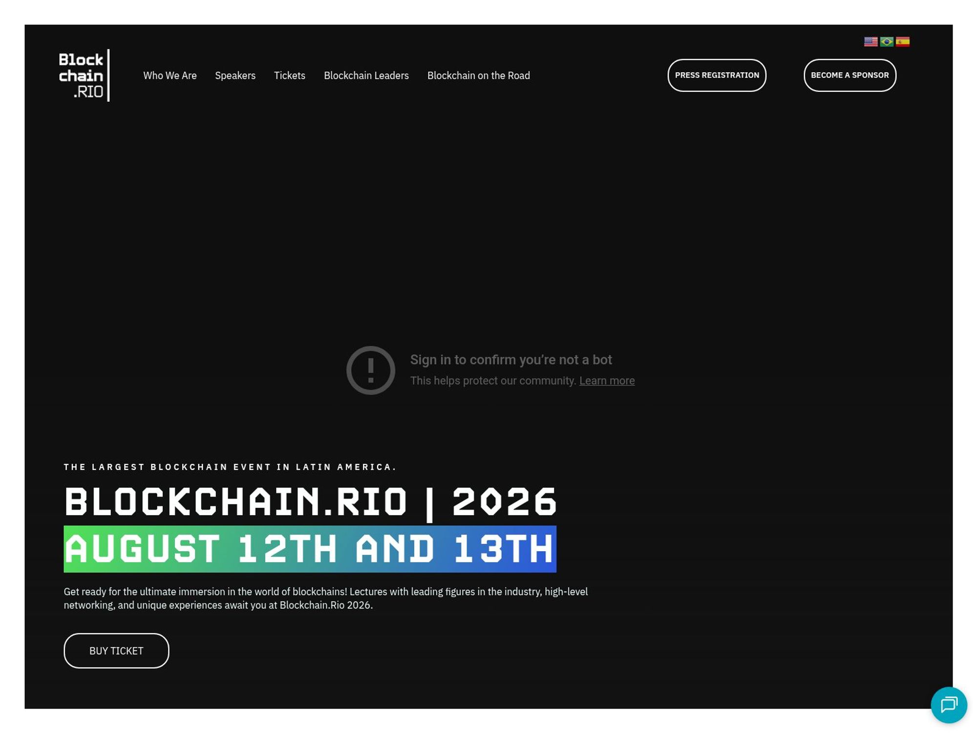 Blockchain.RIO website