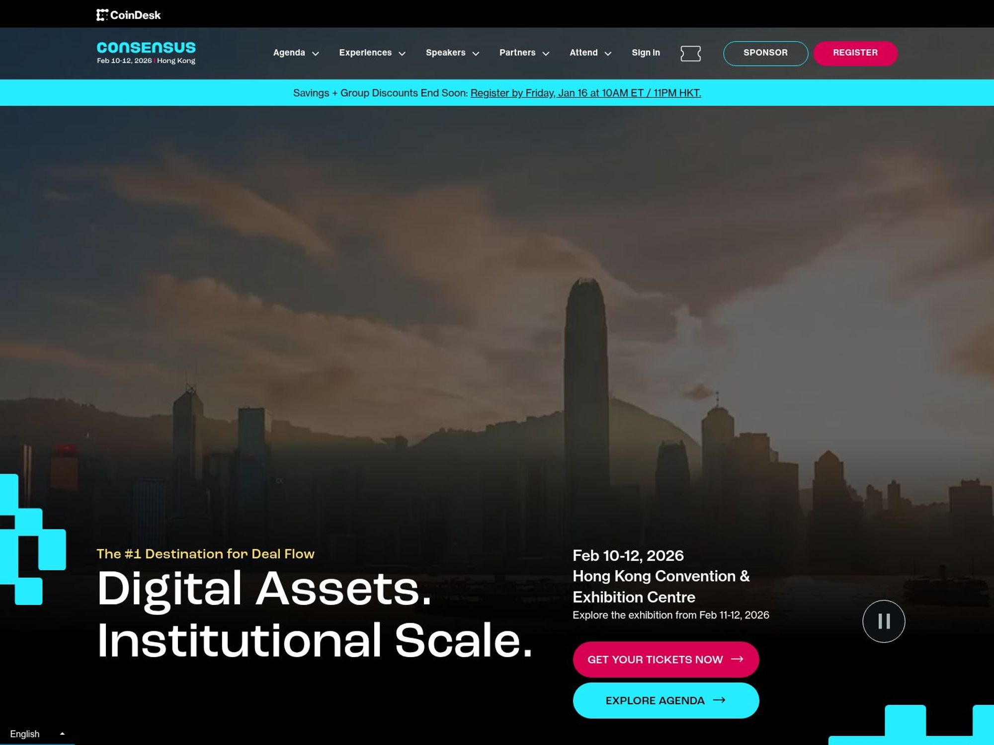 Consensus Hong Kong 2027 website