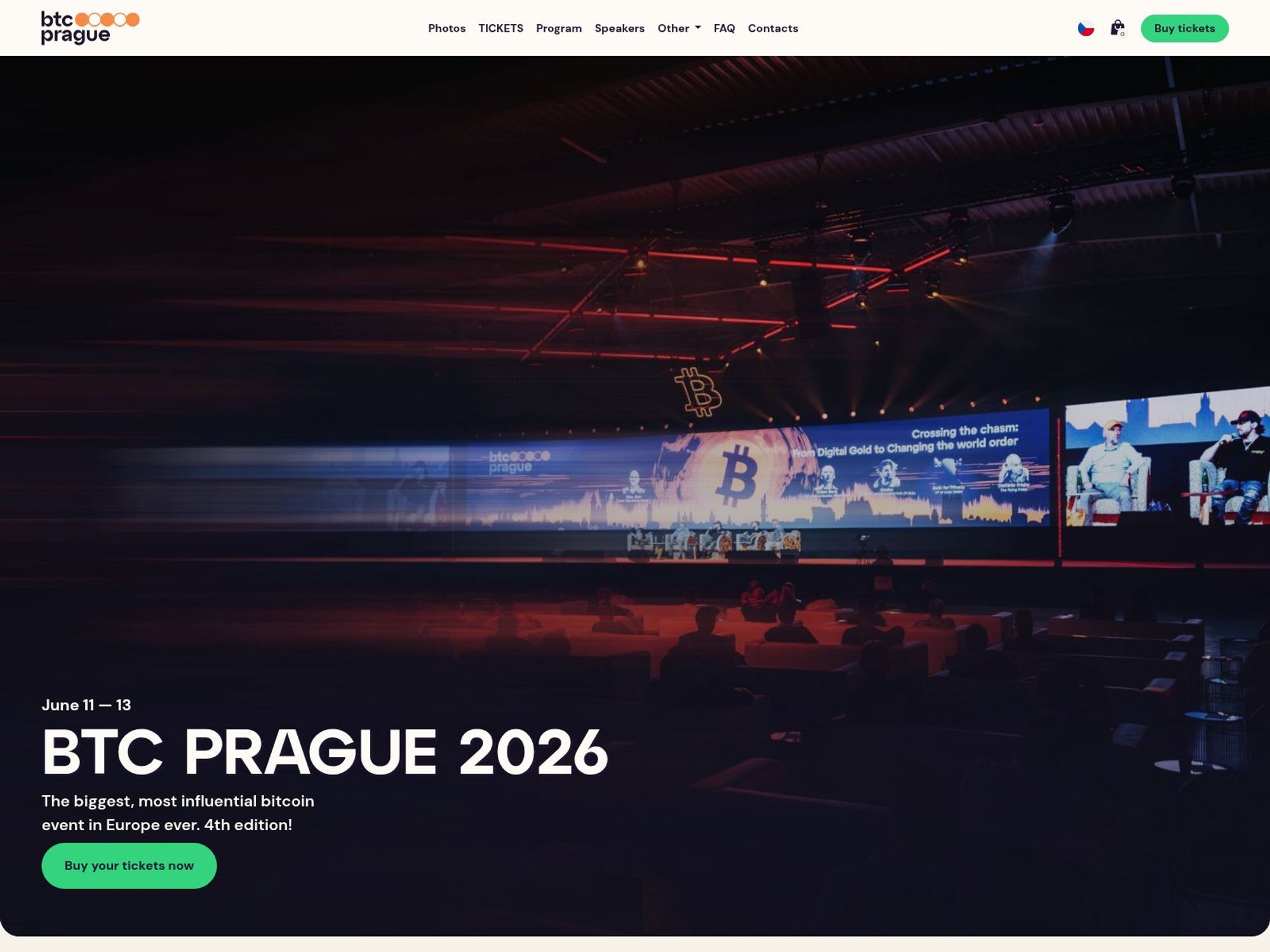 BTC Prague 2027 website