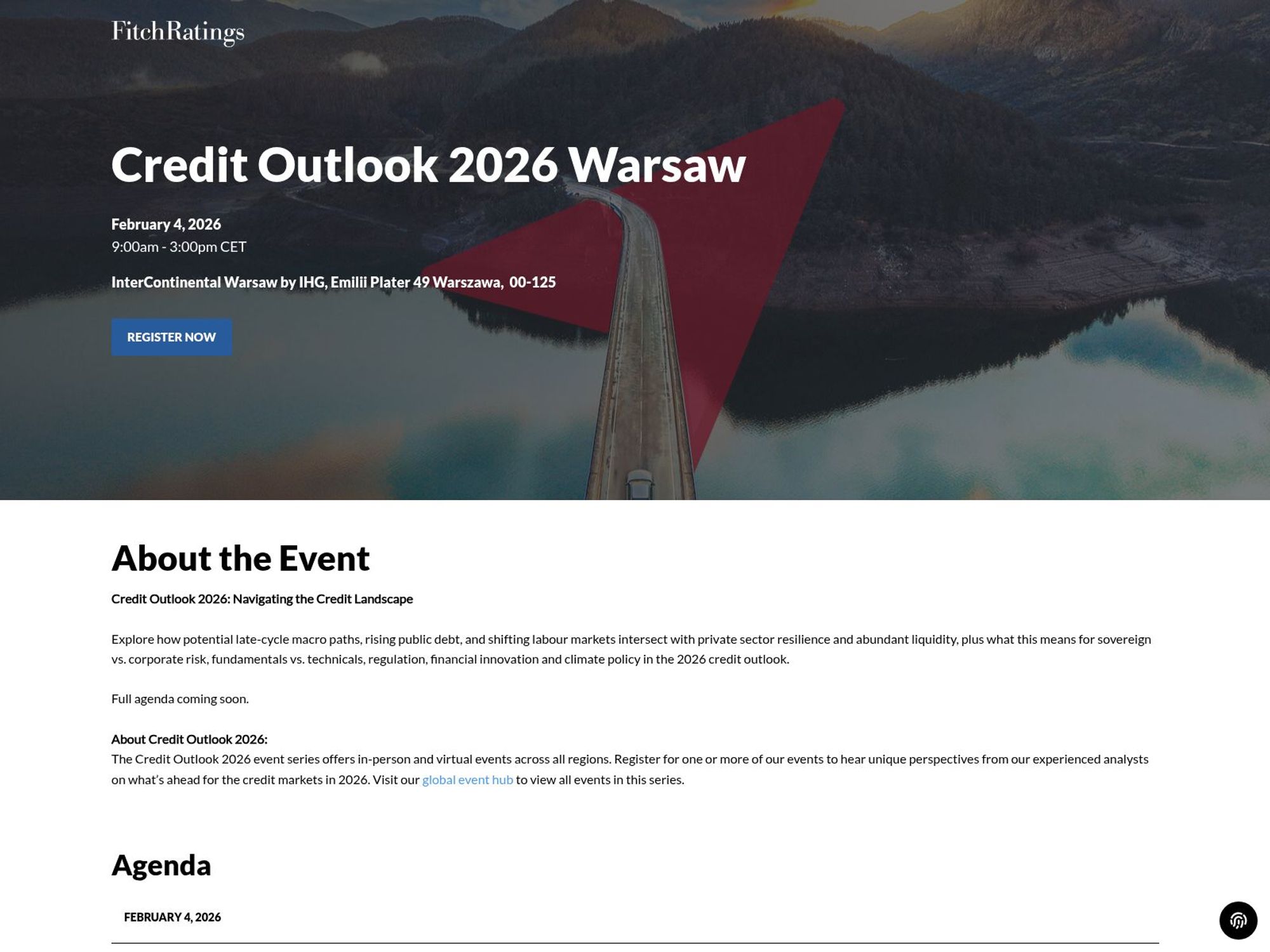 Credit Outlook 2026 Warsaw website