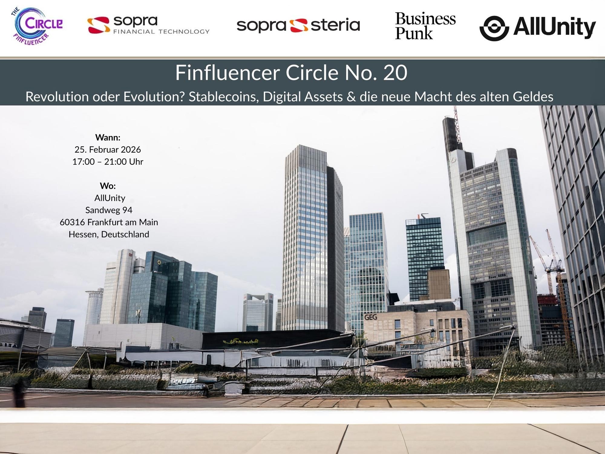 20. Finfluencer Circle Treffen website